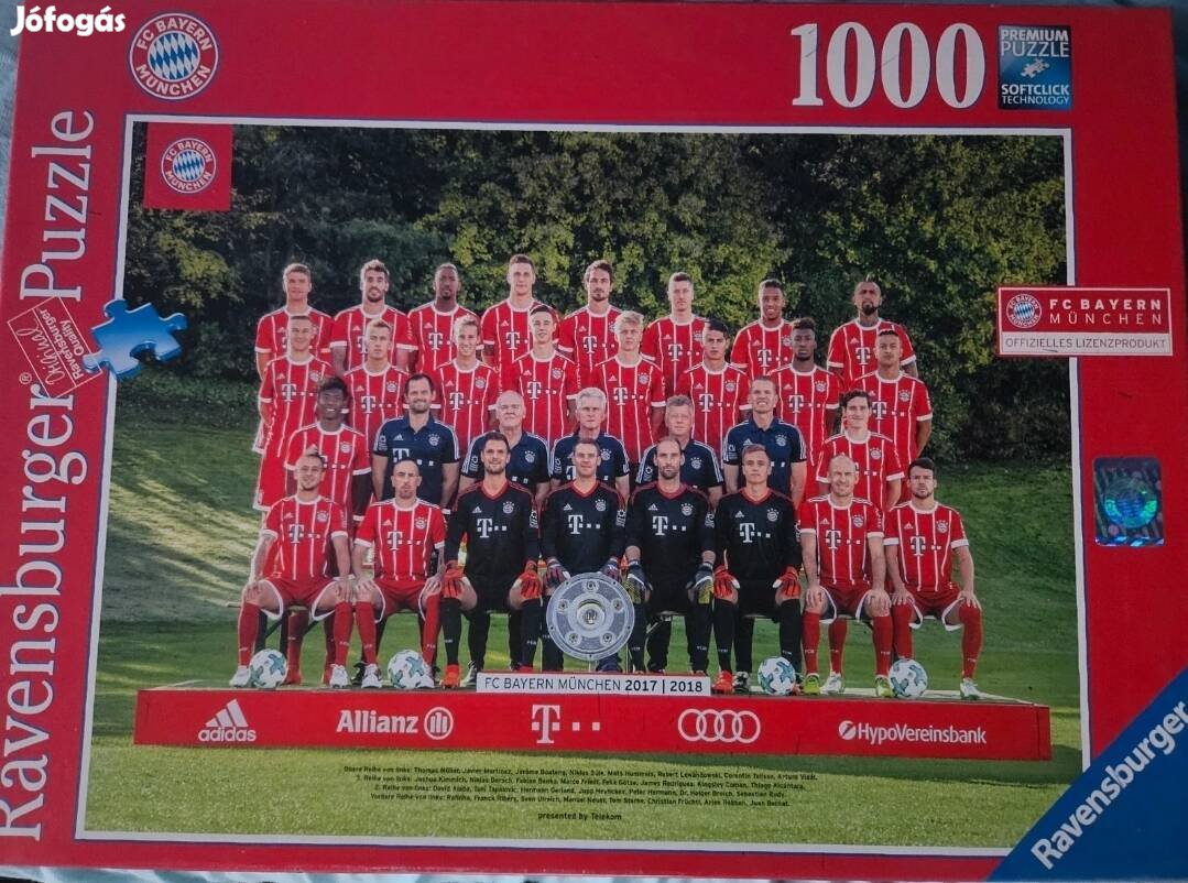 2017/18 Bayern München puzzle