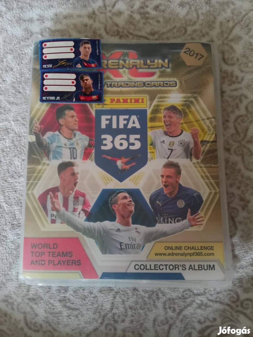 2017 Panini FIFA 365 Adrenalin XL teljes album