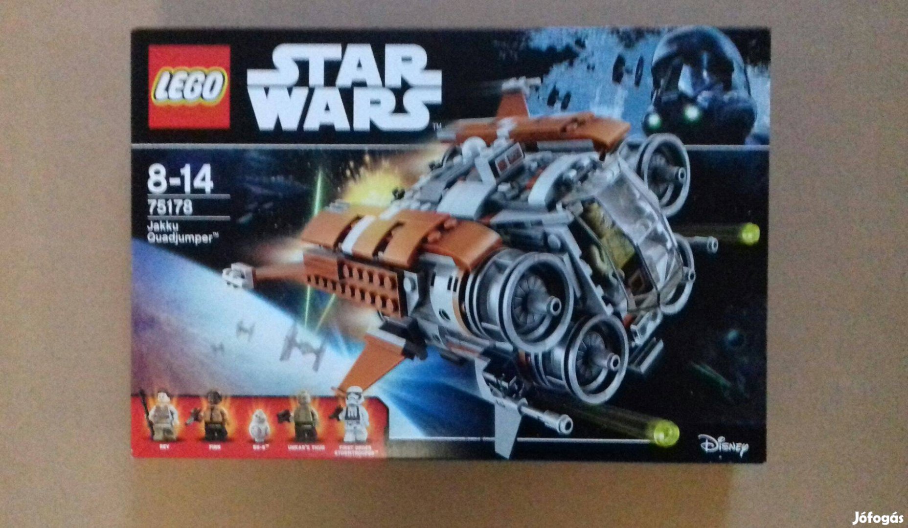 2017: Bontatlan Star Wars LEGO 75178 Jakku Quadjumper utánvét GLS Foxp