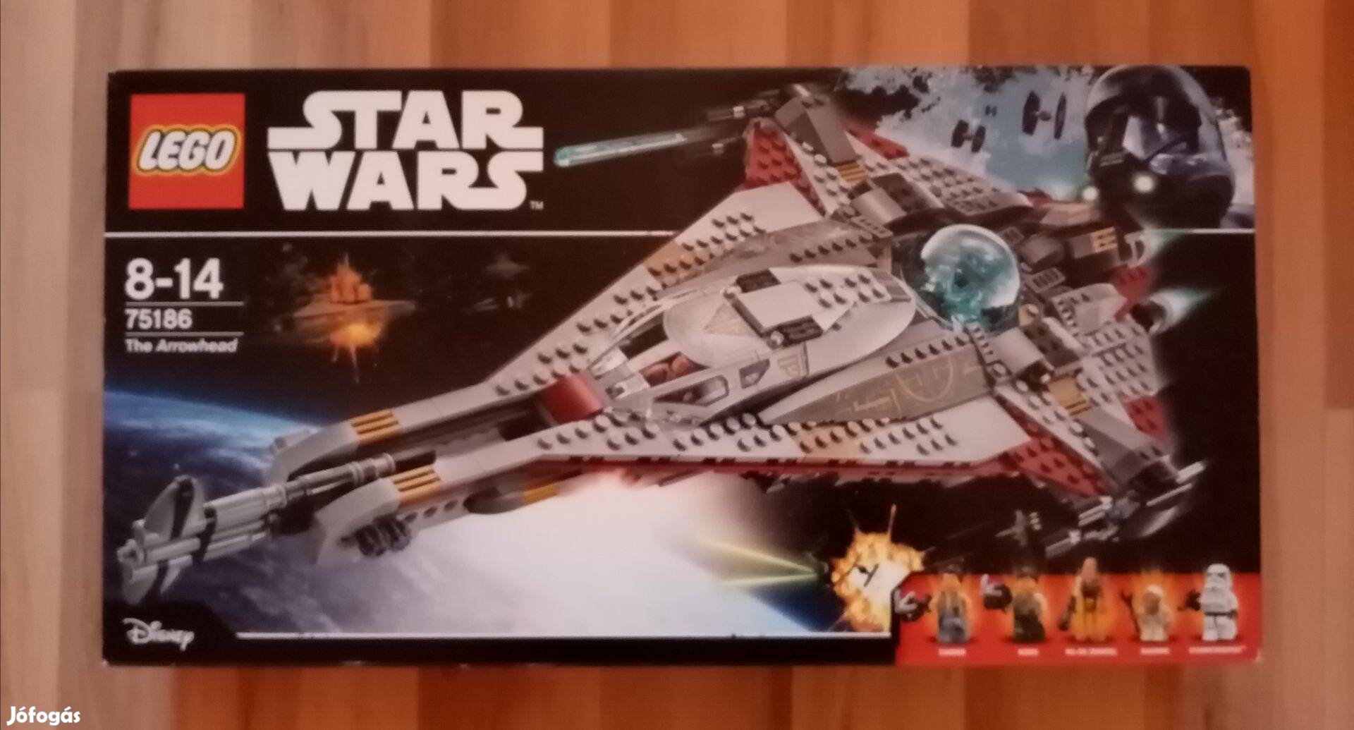 2017: Bontatlan Star Wars LEGO 75186 A Nyílhegy. Posta utánvét lehetsé