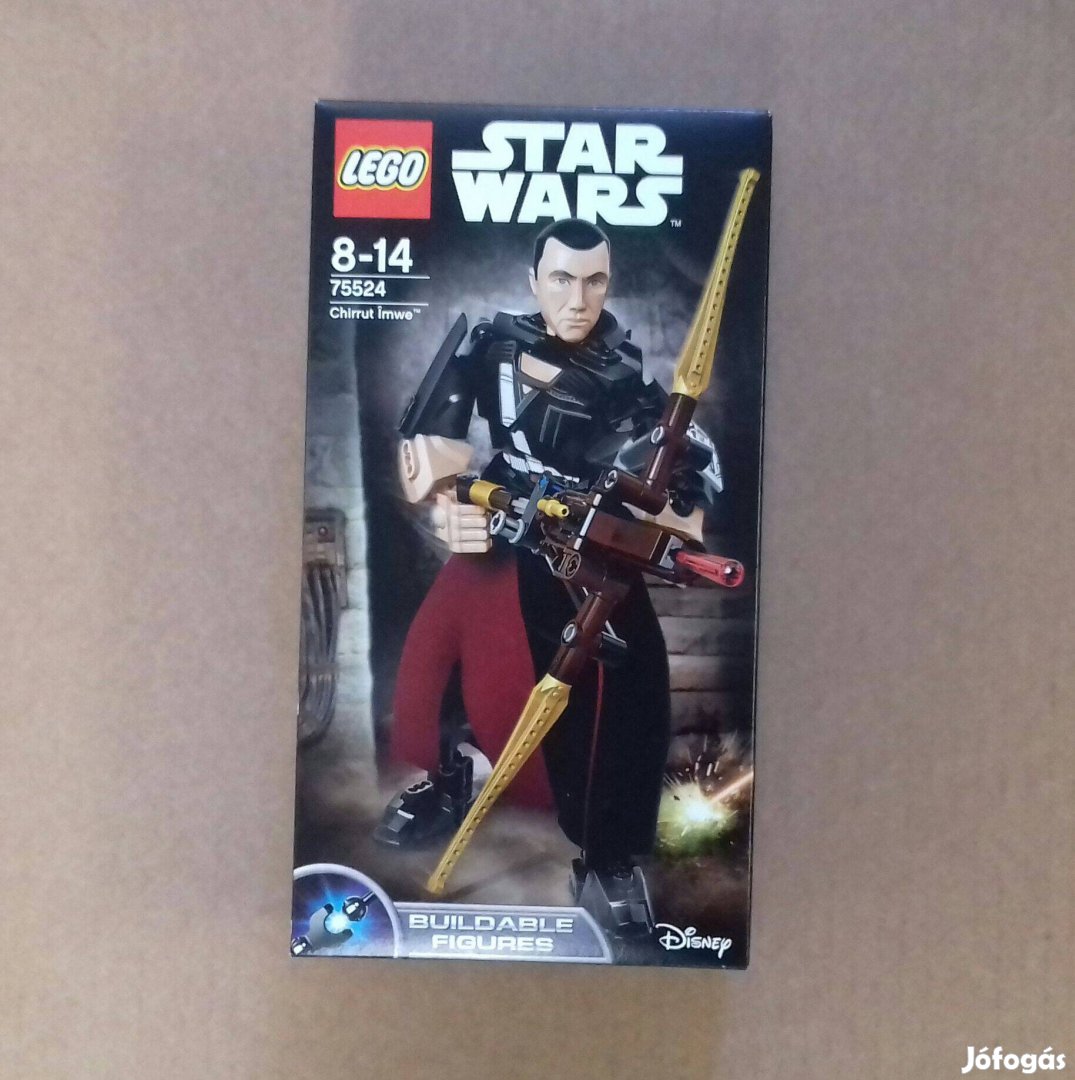 2017: Bontatlan Star Wars LEGO 75524 Chirrut Imwe +17f építhető figura