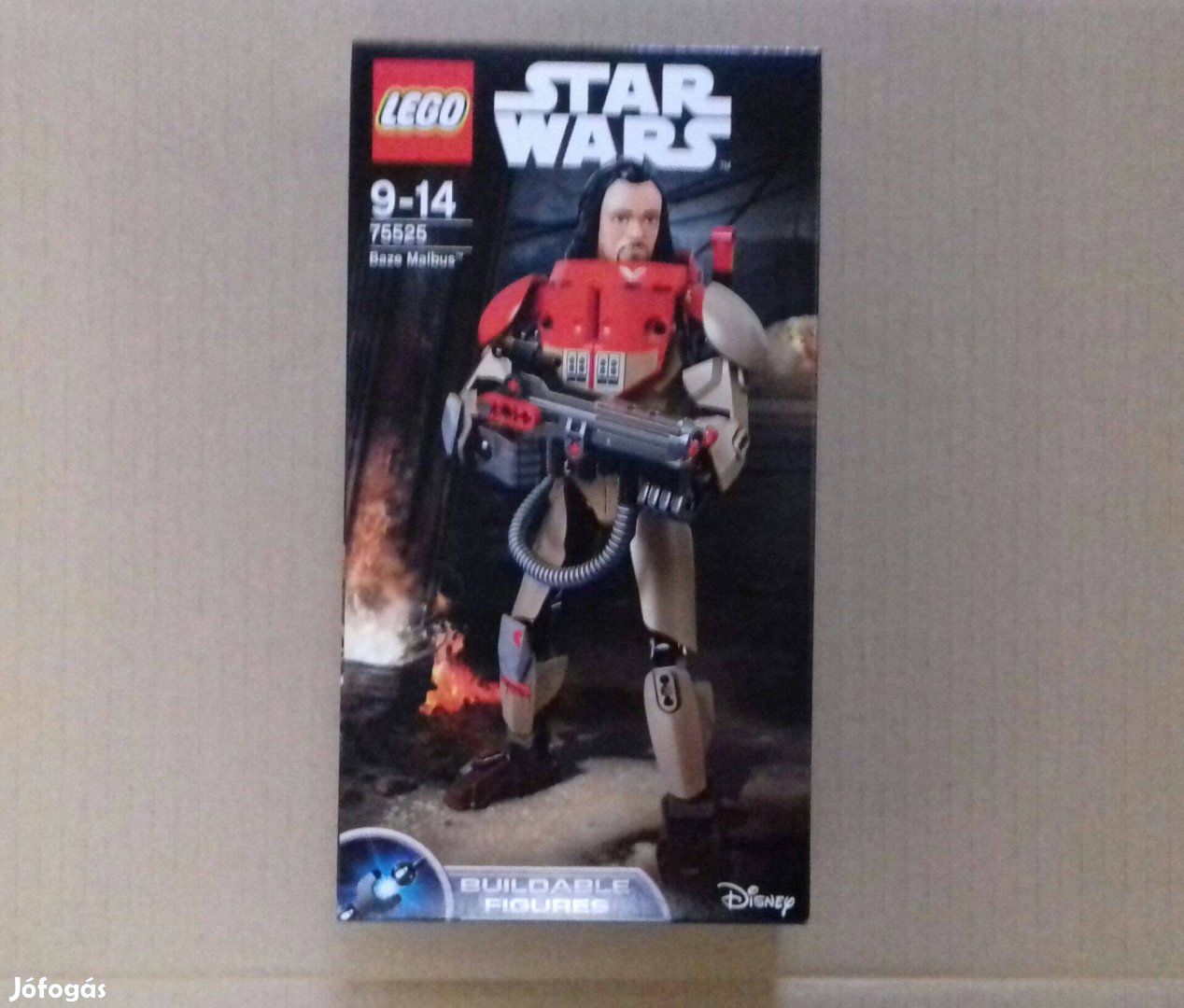 2017: Bontatlan Star Wars LEGO 75525 Baze Malbus +17 építhető figura u