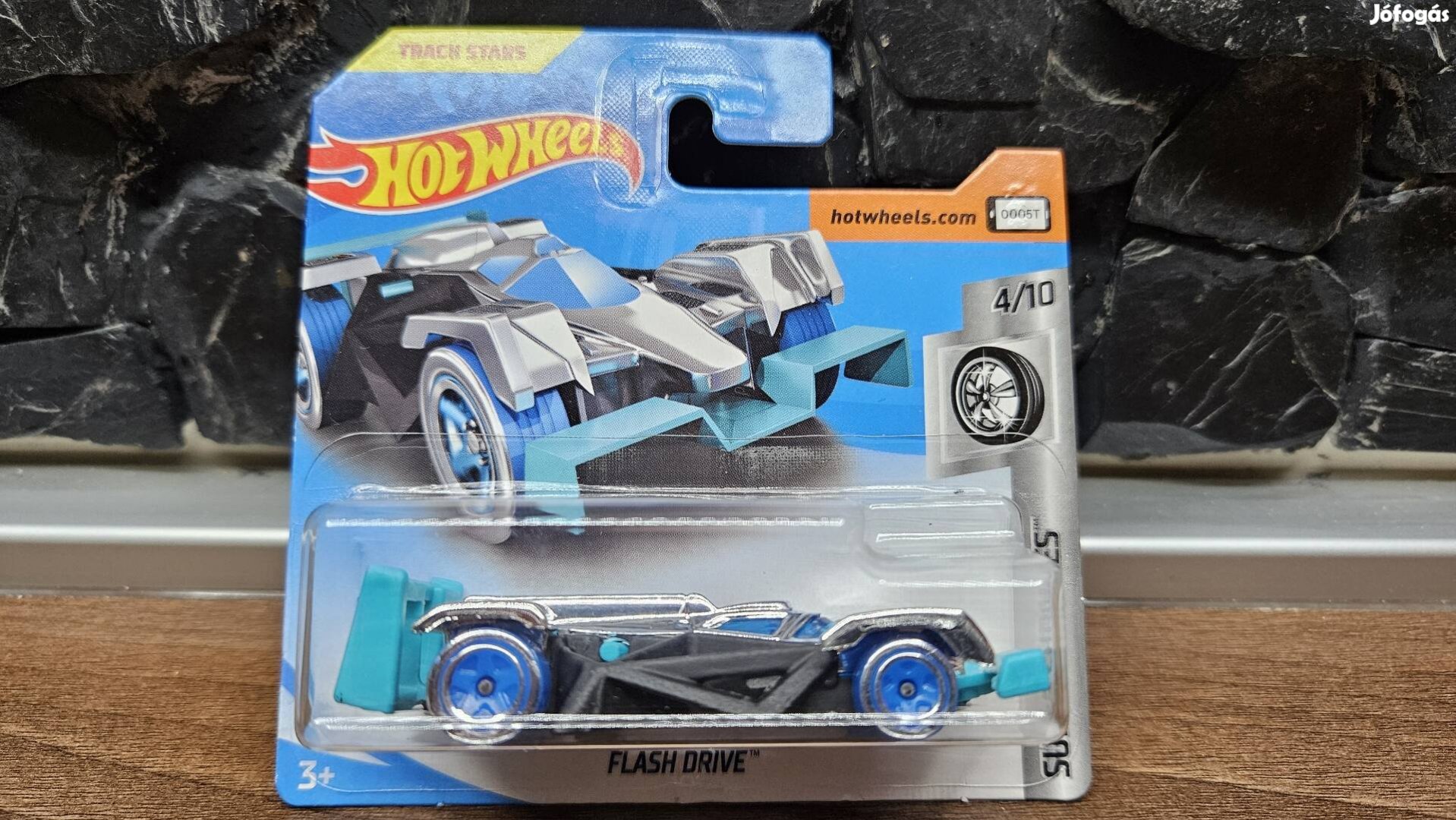 2018 Hot Wheels # Super Chromes # Flash Drive- rövid kártyás