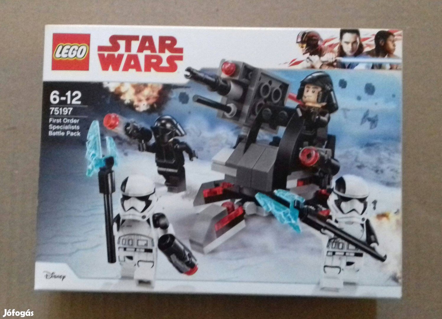 2018: Bontatlan Star Wars LEGO 75197 Első rendi specialisták utánvét G