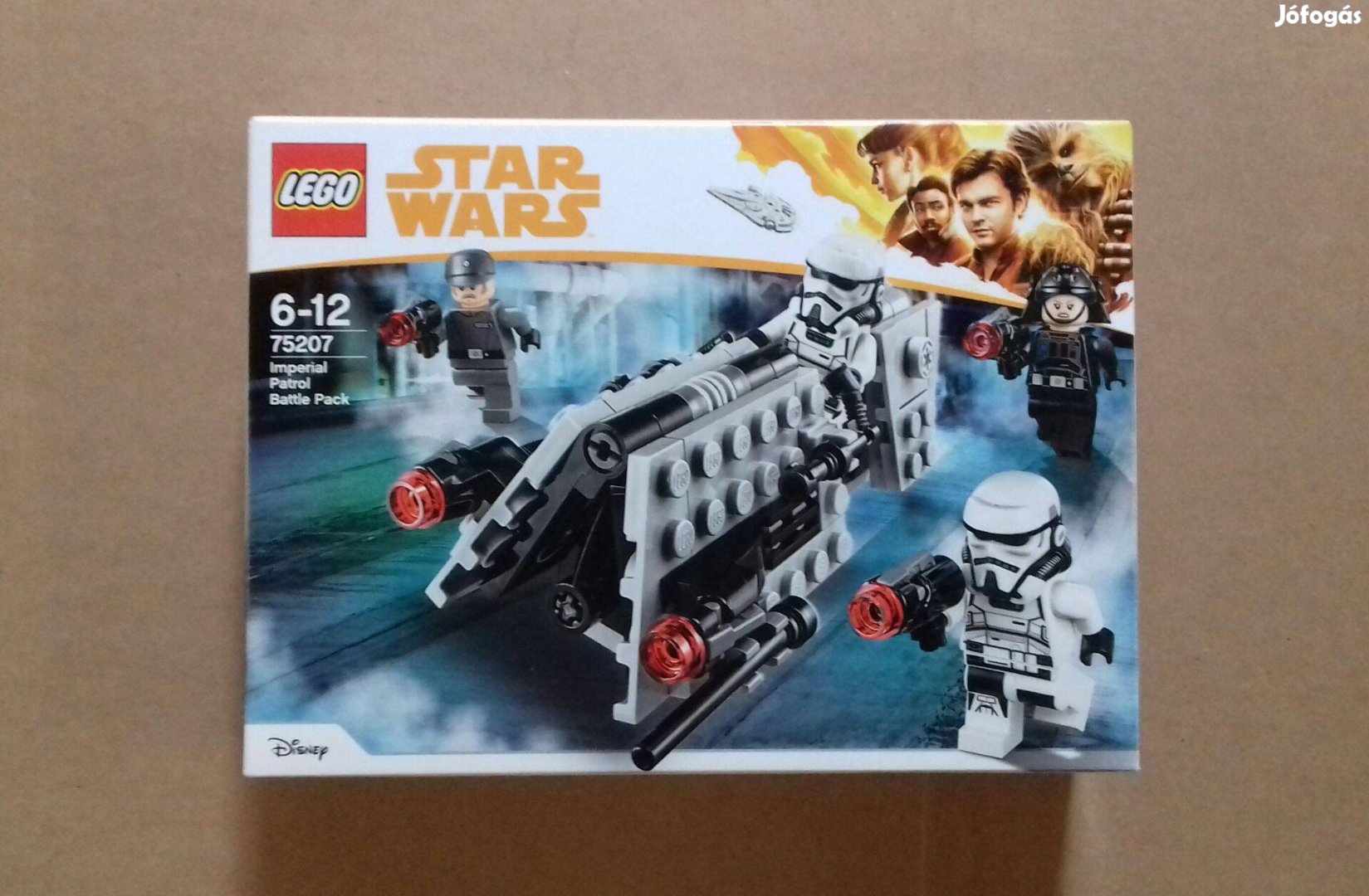 2018: Bontatlan Star Wars LEGO 75207 Birodalmi járőr. Utánvét GLS Foxp