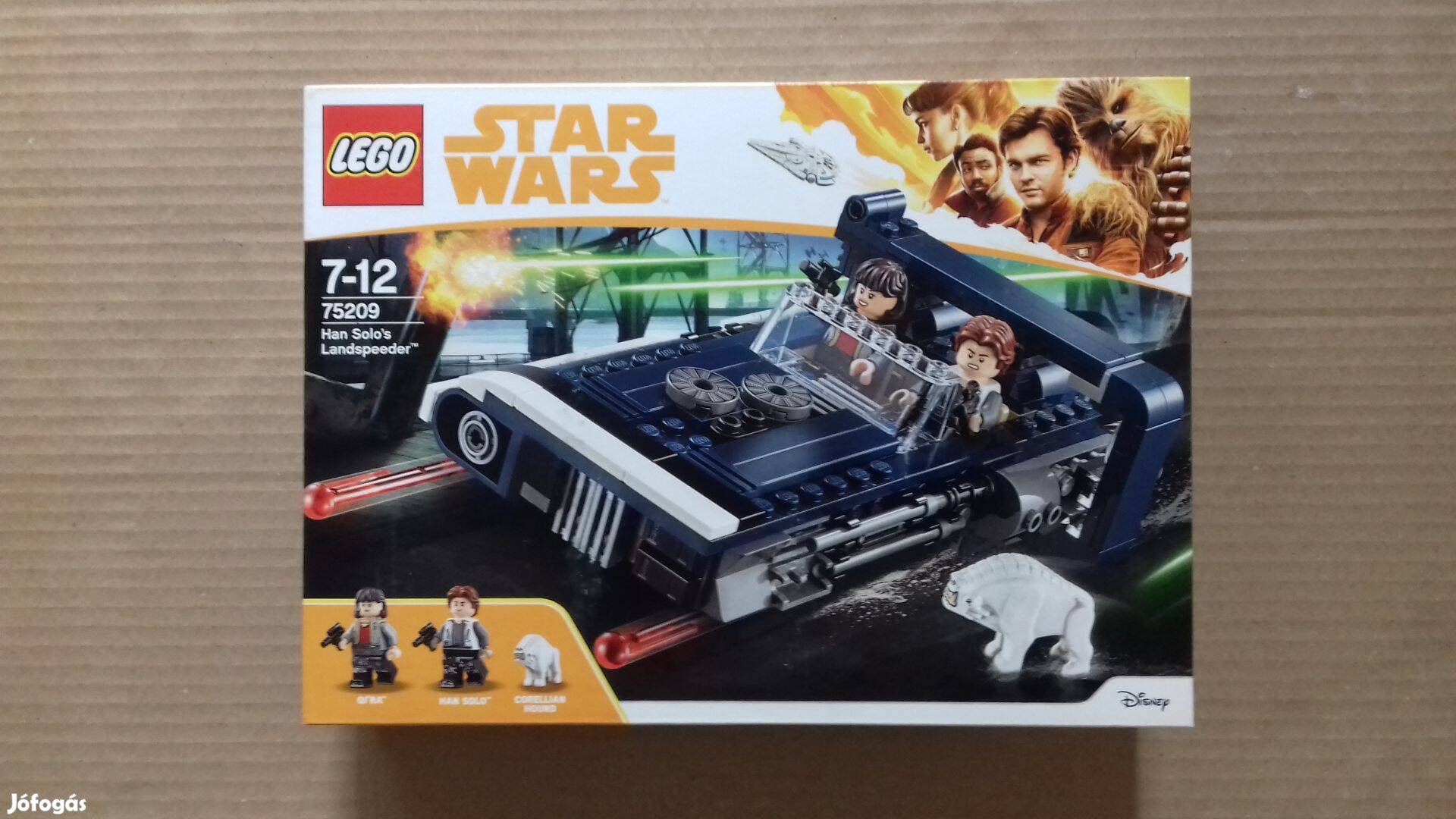 2018: Bontatlan Star Wars LEGO 75209 Han Solo terepsiklója. Utánvét GL