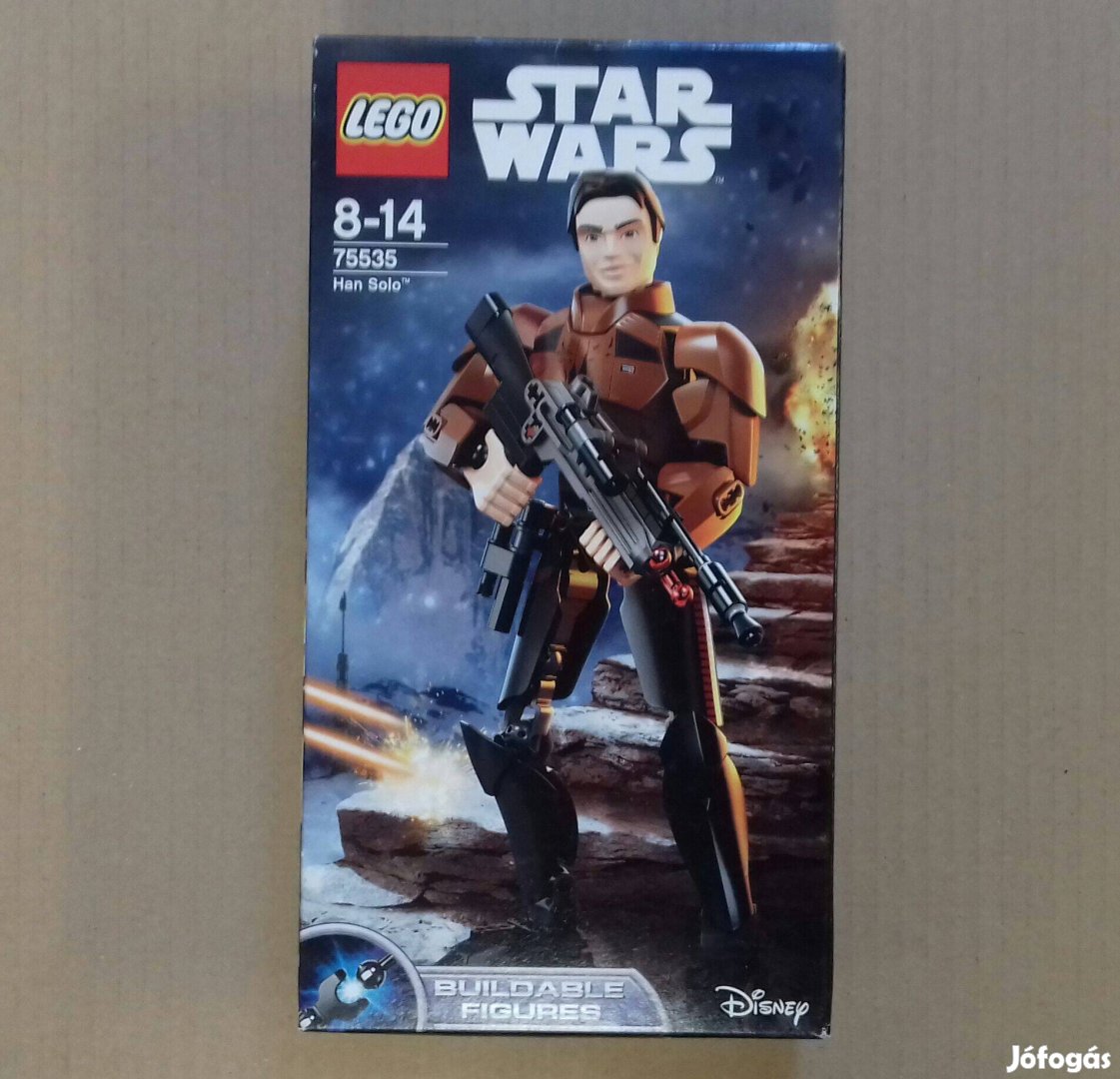 2018: Bontatlan Star Wars LEGO 75535 Han Solo +17 építhető figura után