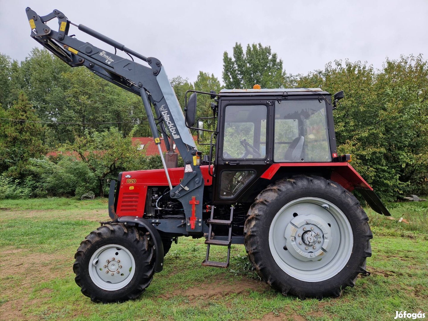 2019 Mtz 820 Blackbull homlokrakodó 