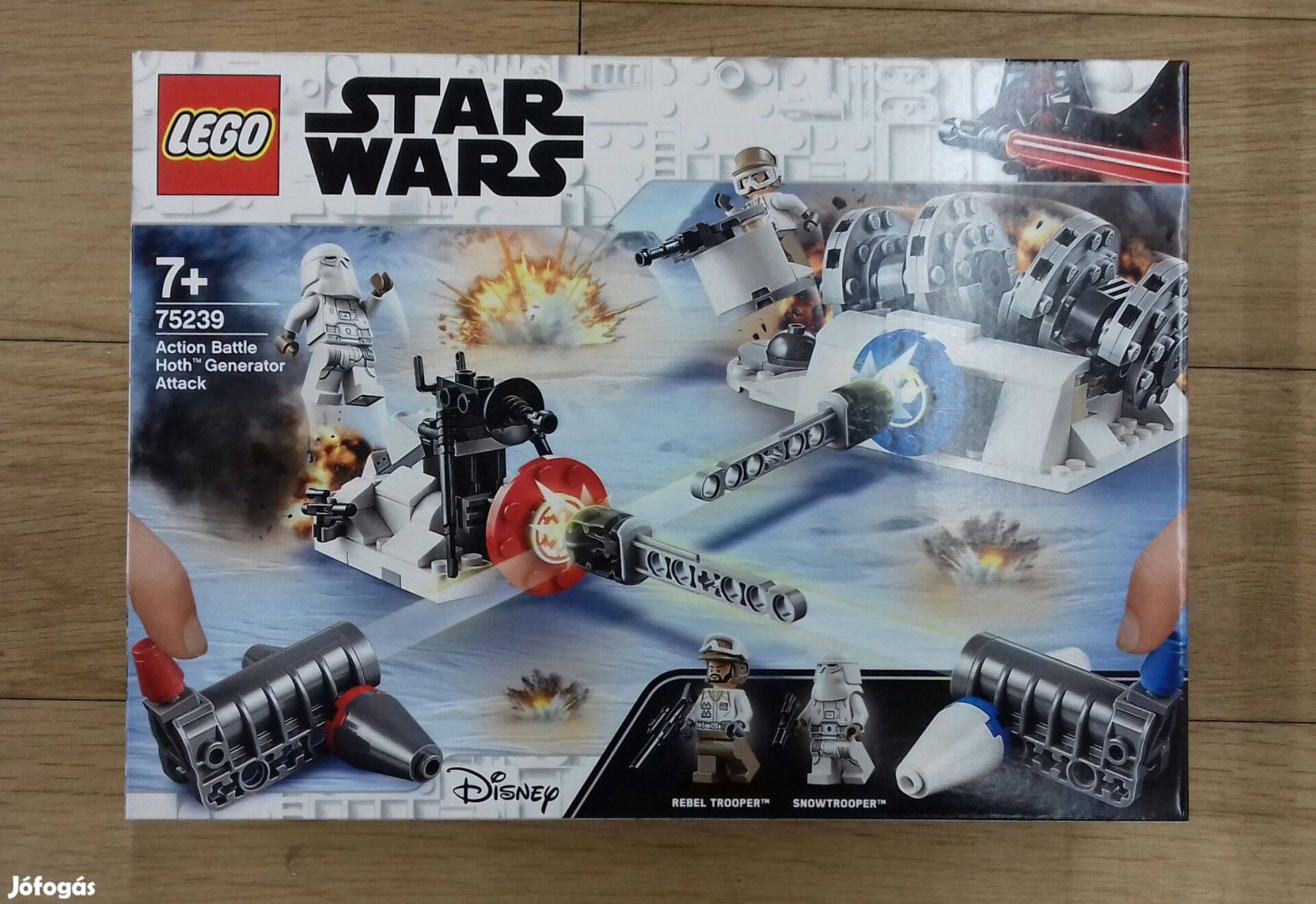 2019: Bontatlan Star Wars LEGO 75239 Action Battle Hoth Generátor után