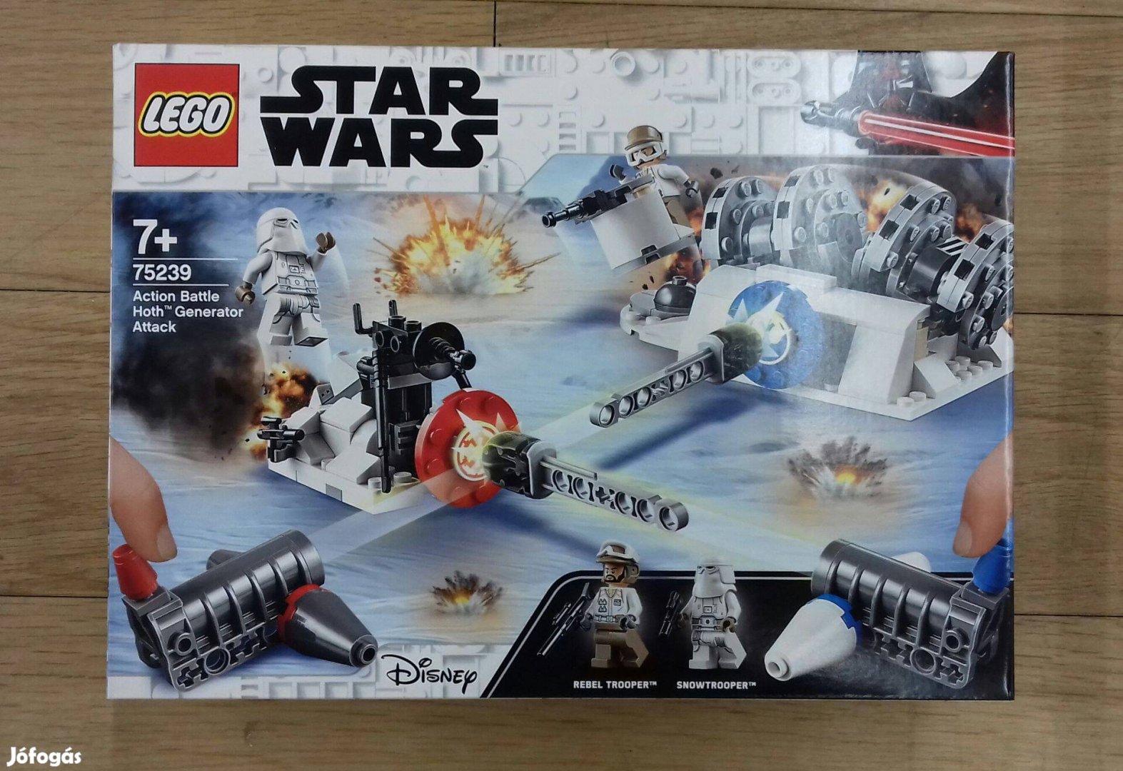 2019: Bontatlan Star Wars LEGO 75239 Action Battle Hoth generátor után