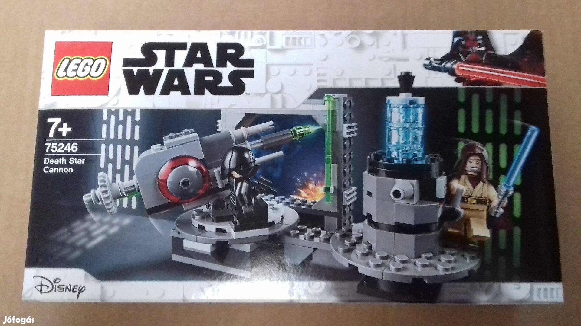 2019: Bontatlan Star Wars LEGO 75246 Halálcsillag ágyú utánvét GLS Fox