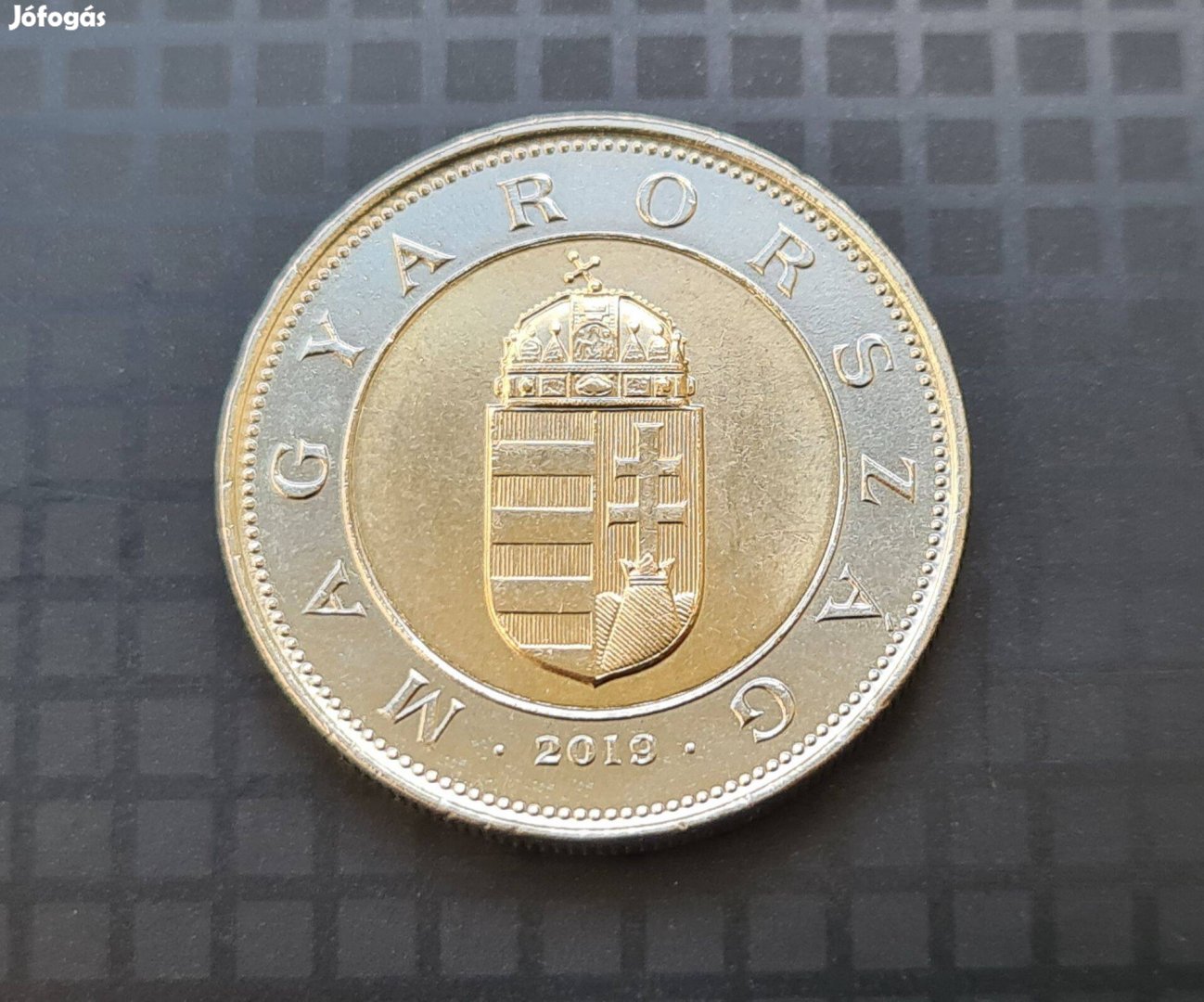 2019 évi Nem mágnesezhető ritkább 100 forint érme