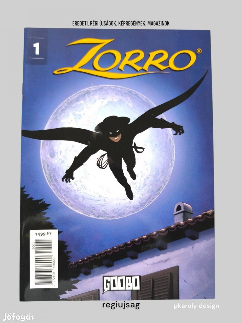 2019 május / Zorro #1 / Képregény - Magyar / Ssz.: 29585