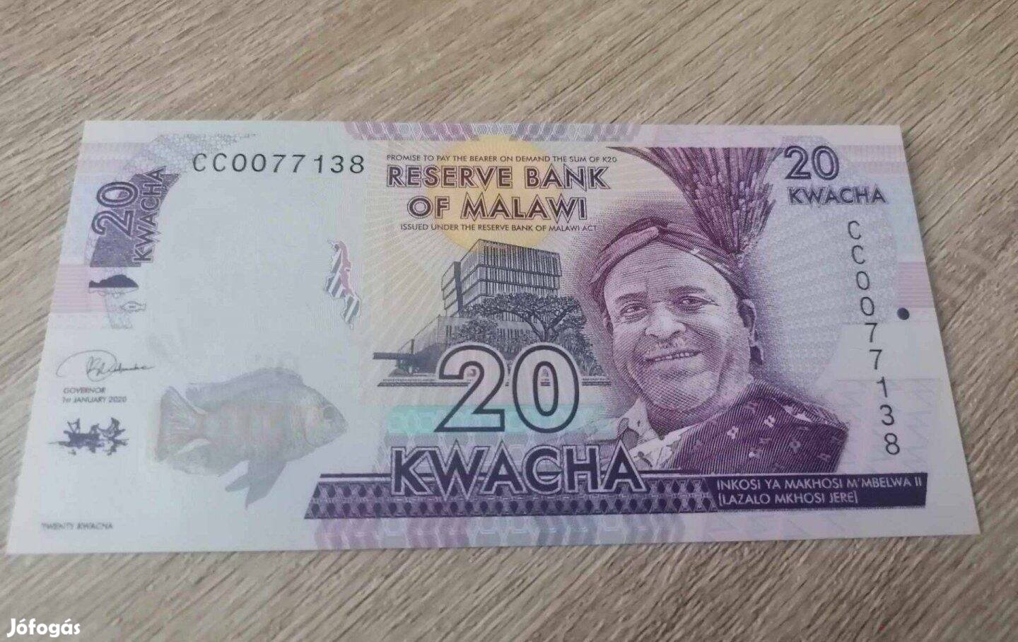 2020 / 20 Kwacha UNC Malawi