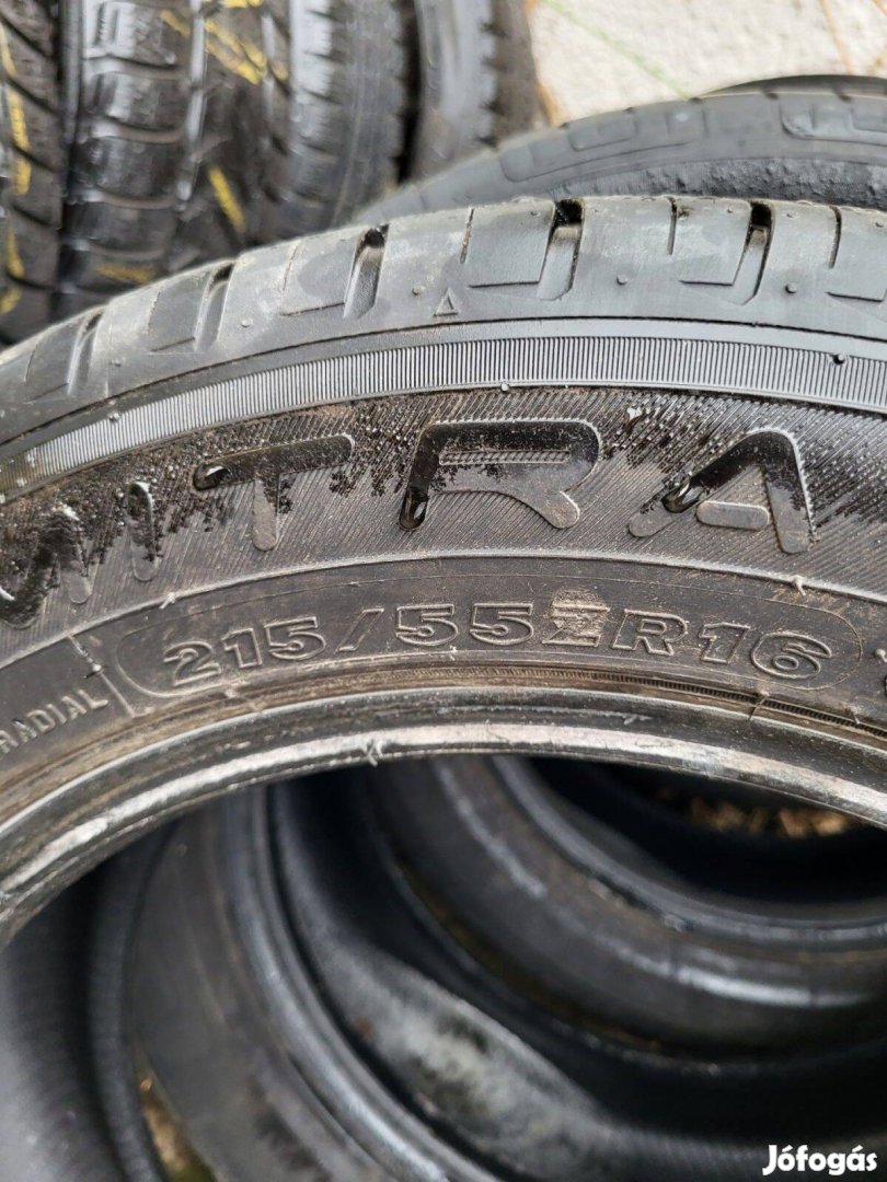 2020-as 215/55 R16 nyári gumi 2x2db (vredestein, maxxis)