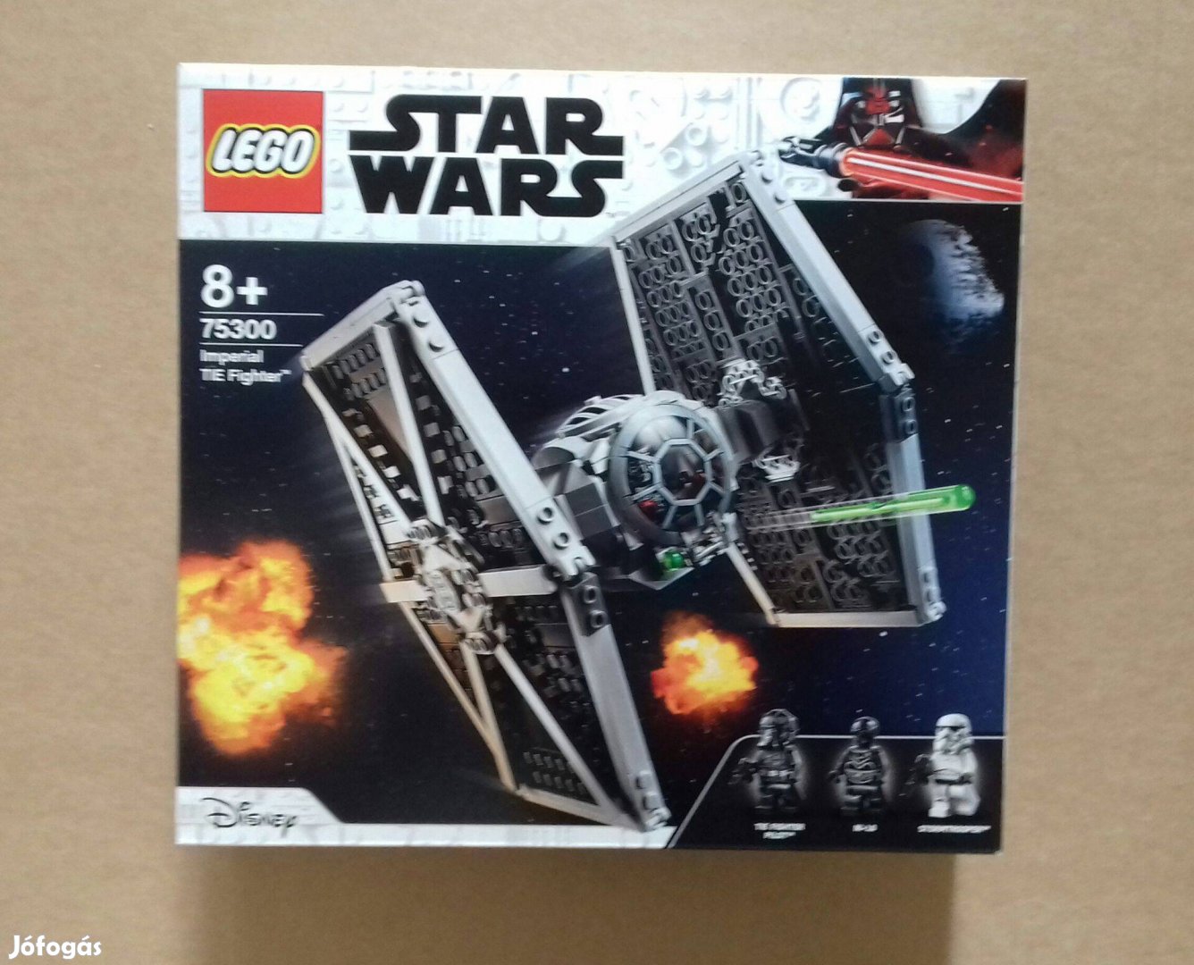 2021: Bontatlan Star Wars LEGO 75300 Birodalmi TI Vadász utánvét GLS F