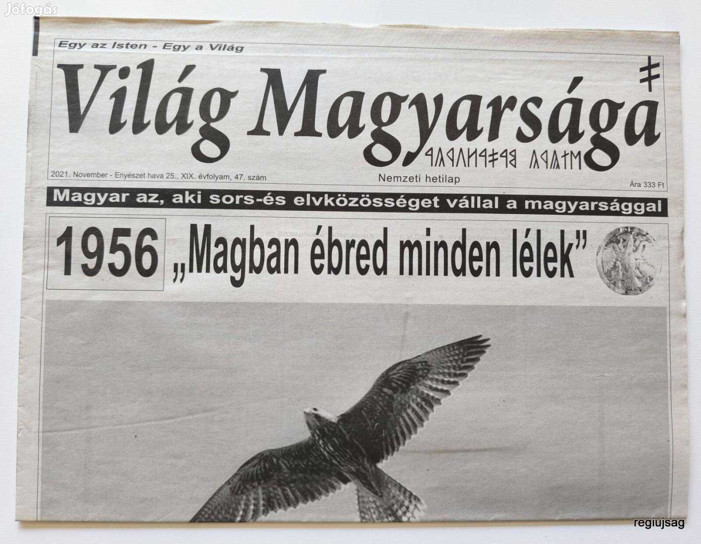 2021 november / Világ Magyarsága / Újság - Magyar