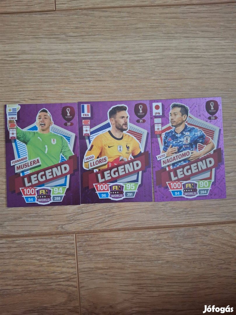 2022-es Qatar legend focis kártyák