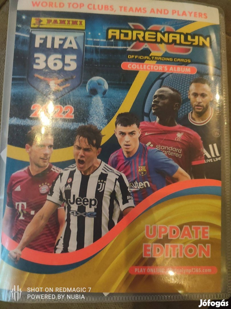 2022 mini album focis kártyáknak
