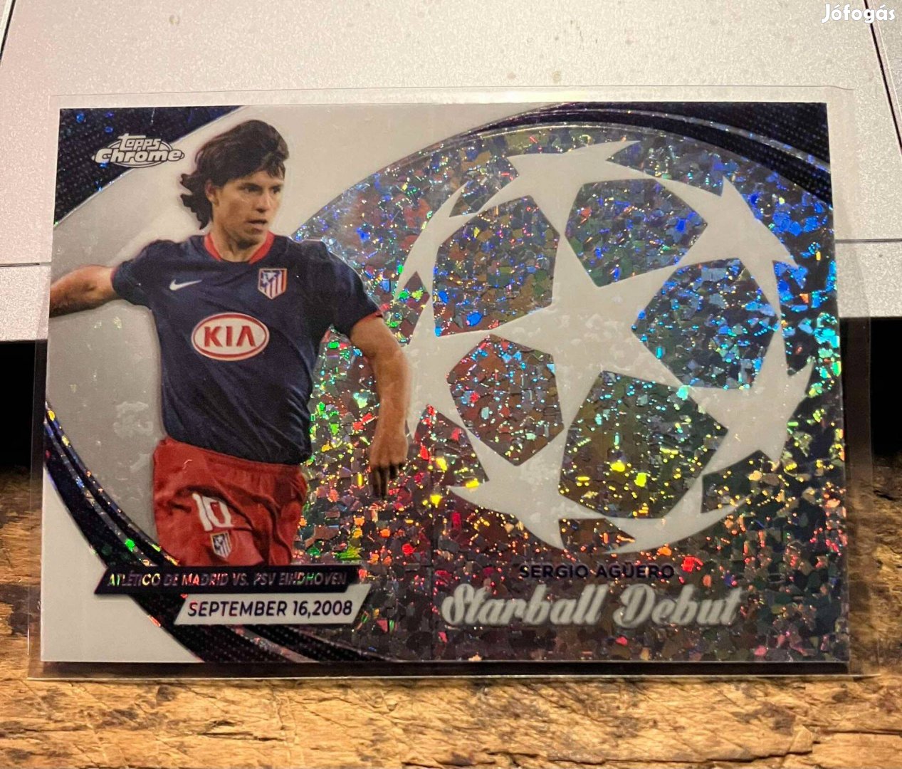 2023-24 Topps Chrome UCC - Sergio Agüero Starball Debut - Atletico Mad