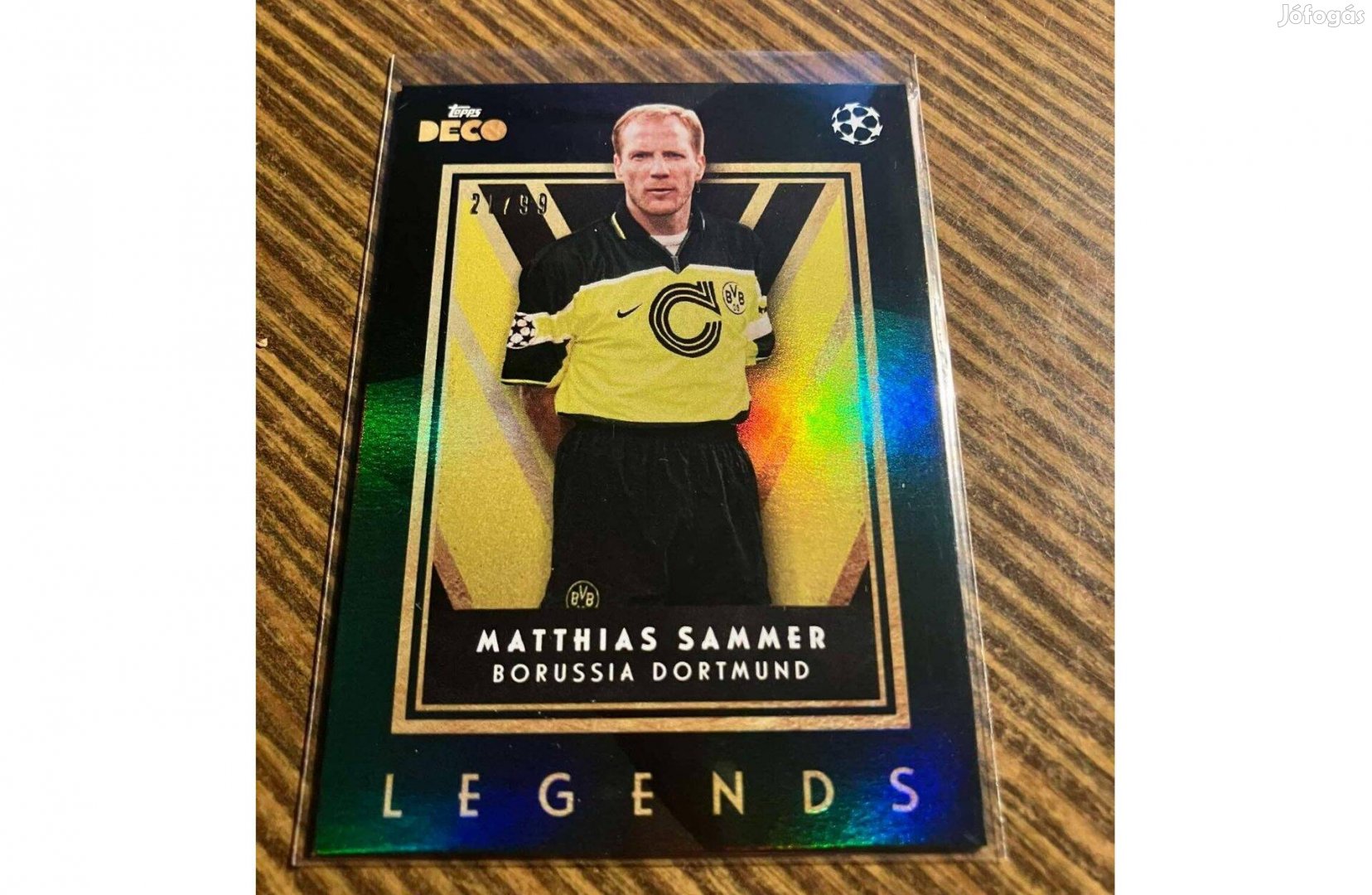 2023-24 Topps Deco - Matthias Sammer /99 - Legends - Borussia Dortmund