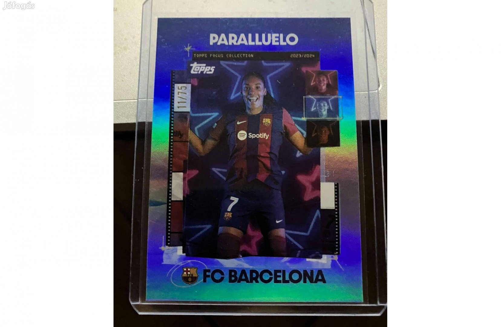 2023-24 Topps Focus - FC Barcelona - Salma Paralluelo /75