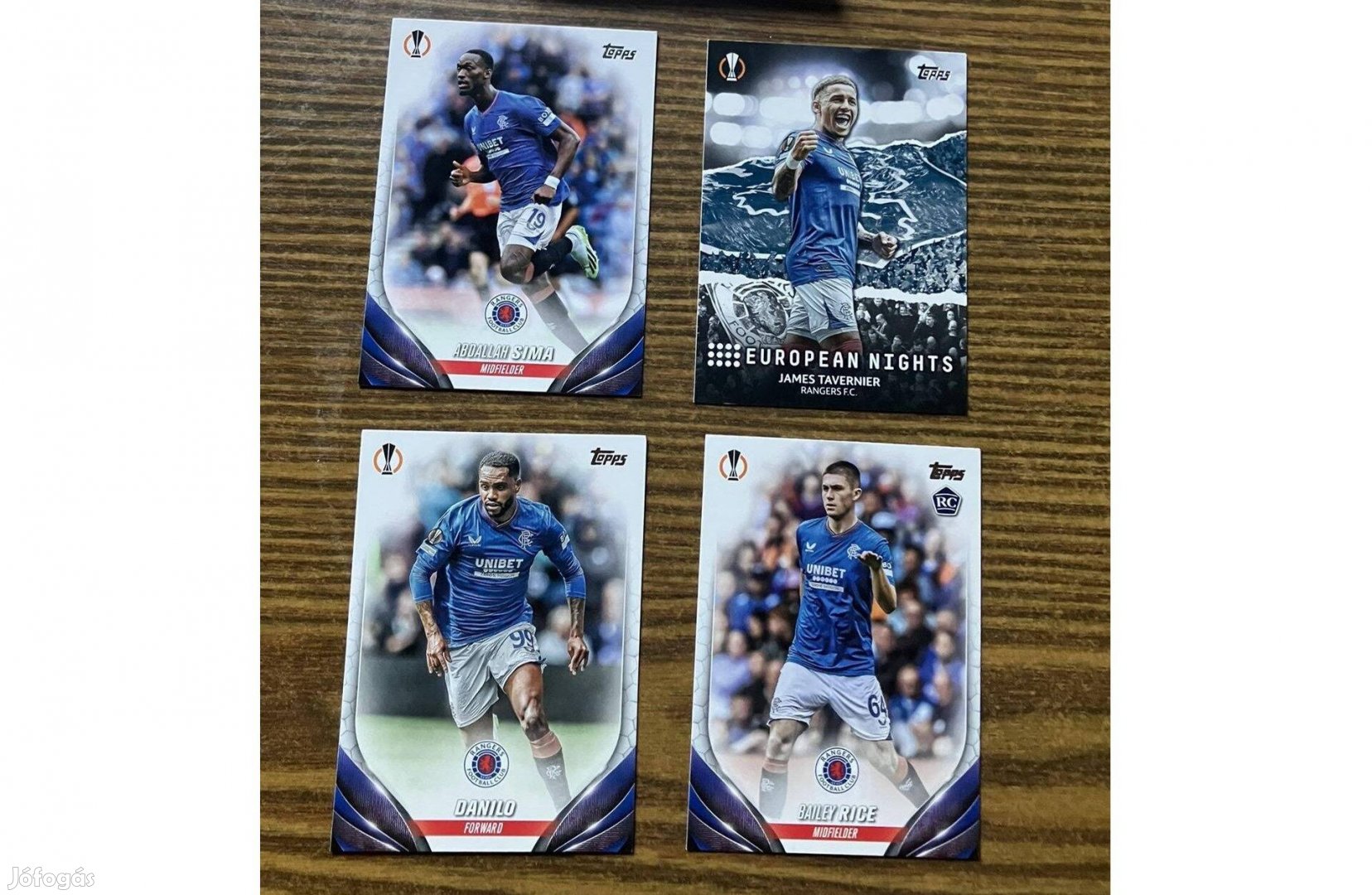 2023-24 Topps UEFA Club Competitions Flagship - Glasgow Rangers váloga