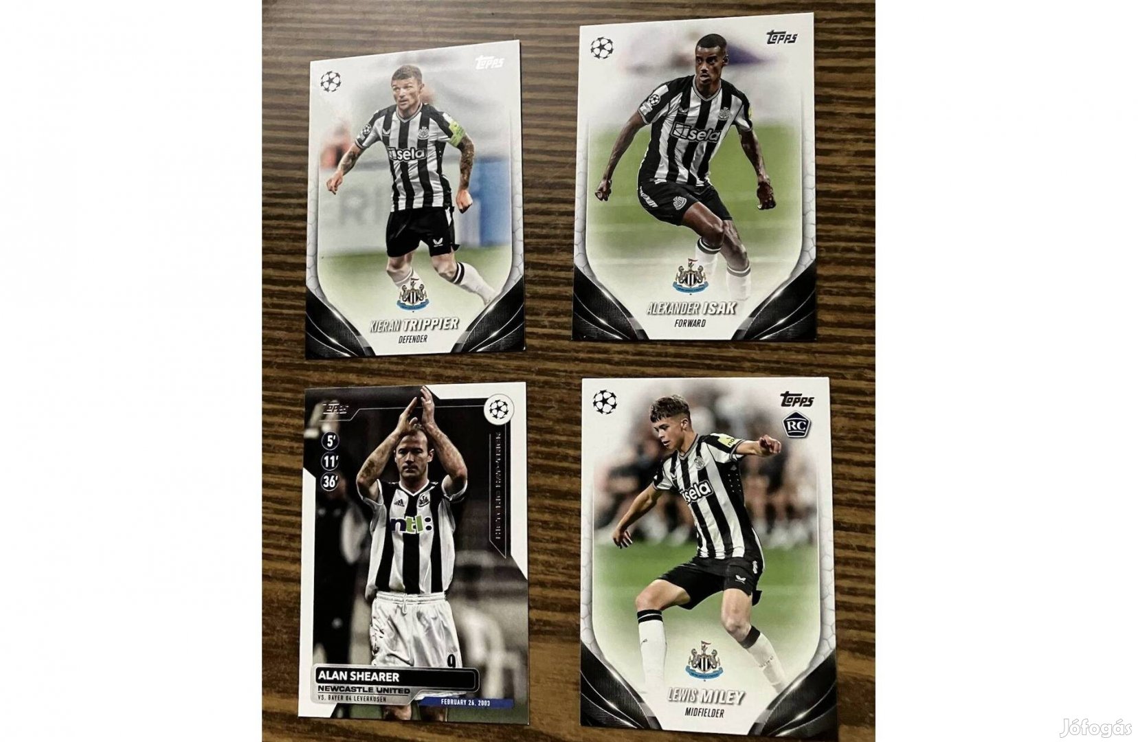 2023-24 Topps UEFA Club Competitions Flagship - Newcastle válogatás