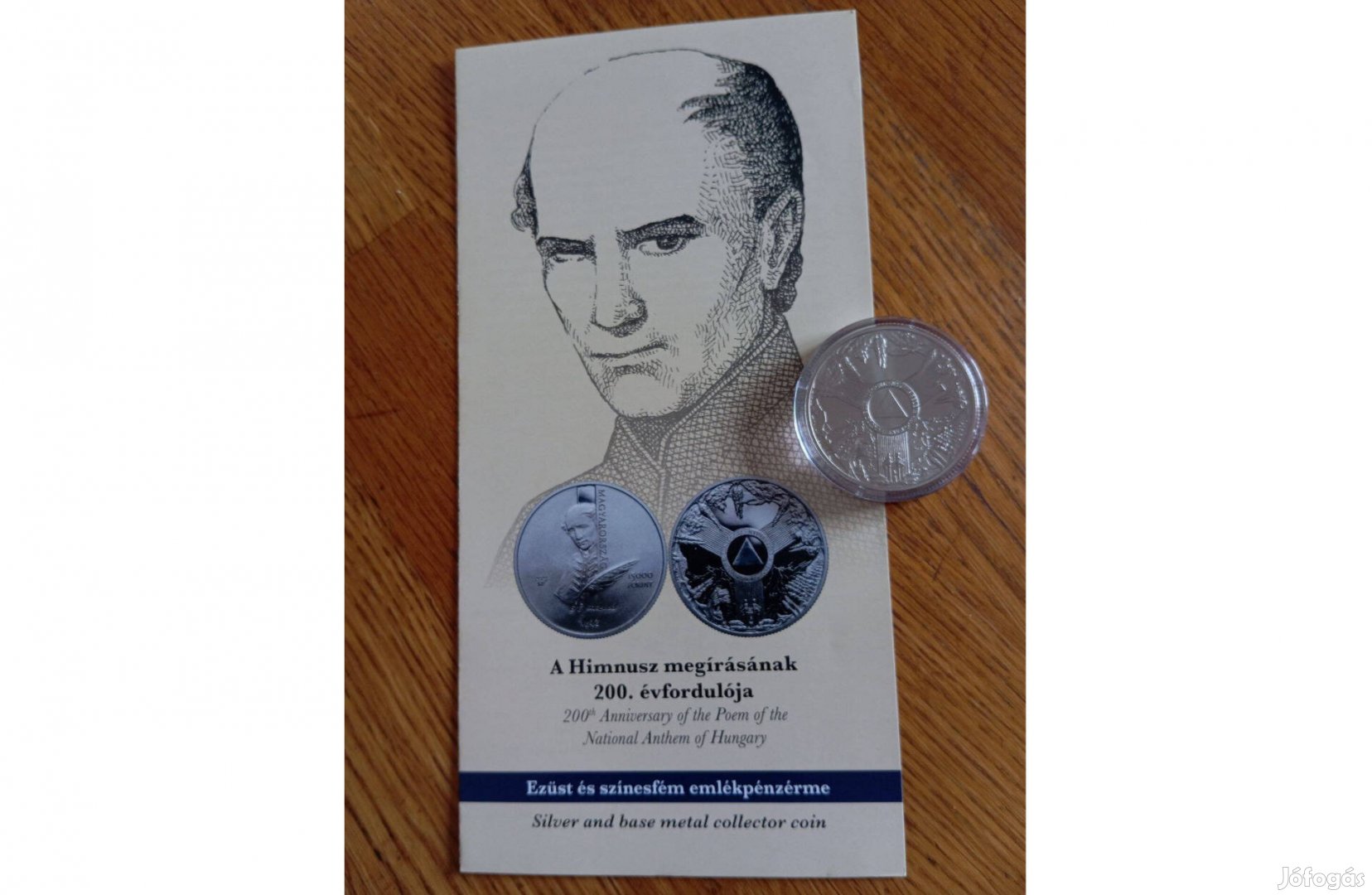 2023. Himnusz megírásának 200. évf. emlékérme