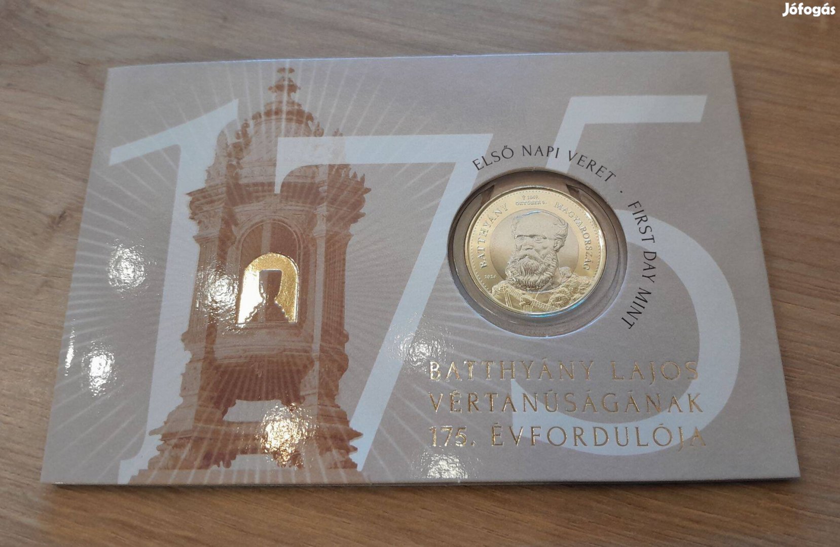 2024. évi Batthyány Lajos 200 forint BU UNC első napi veret