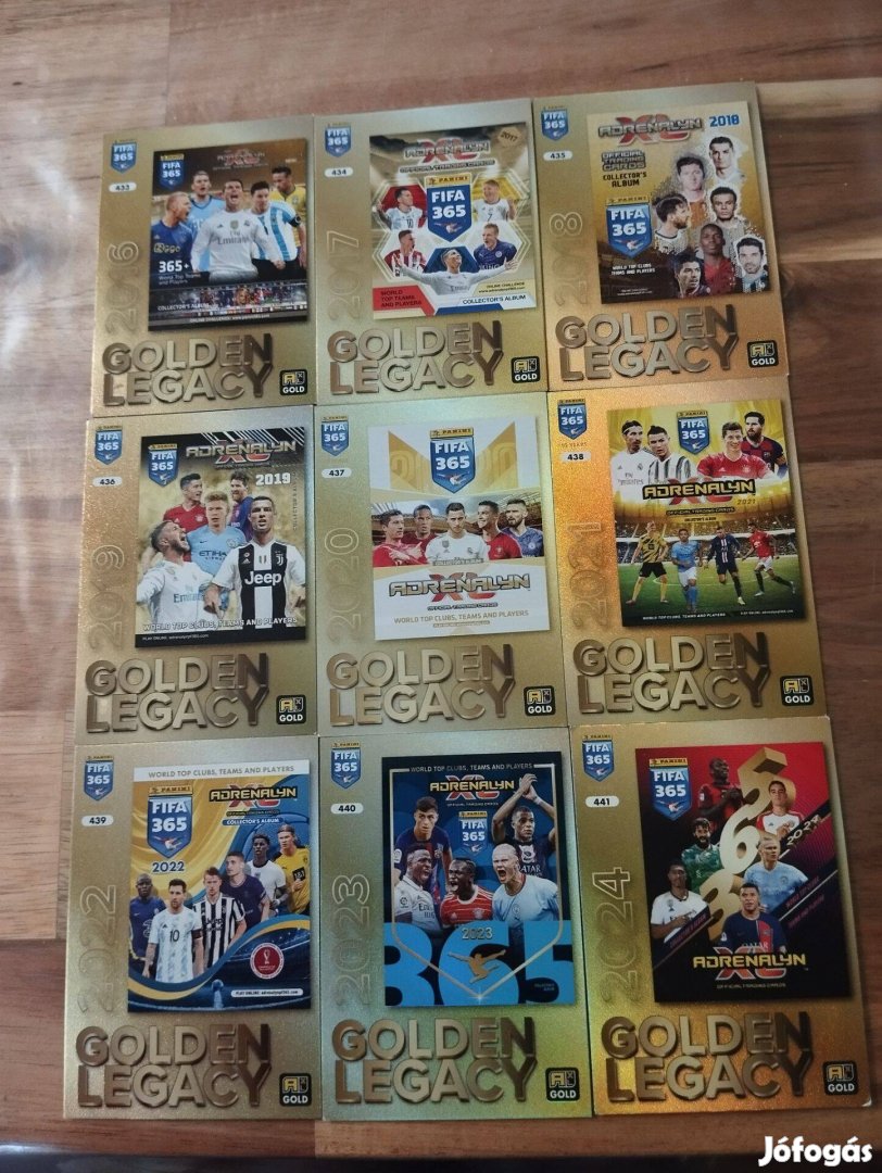 2025-ös FIFA teljes golden legacy szett
