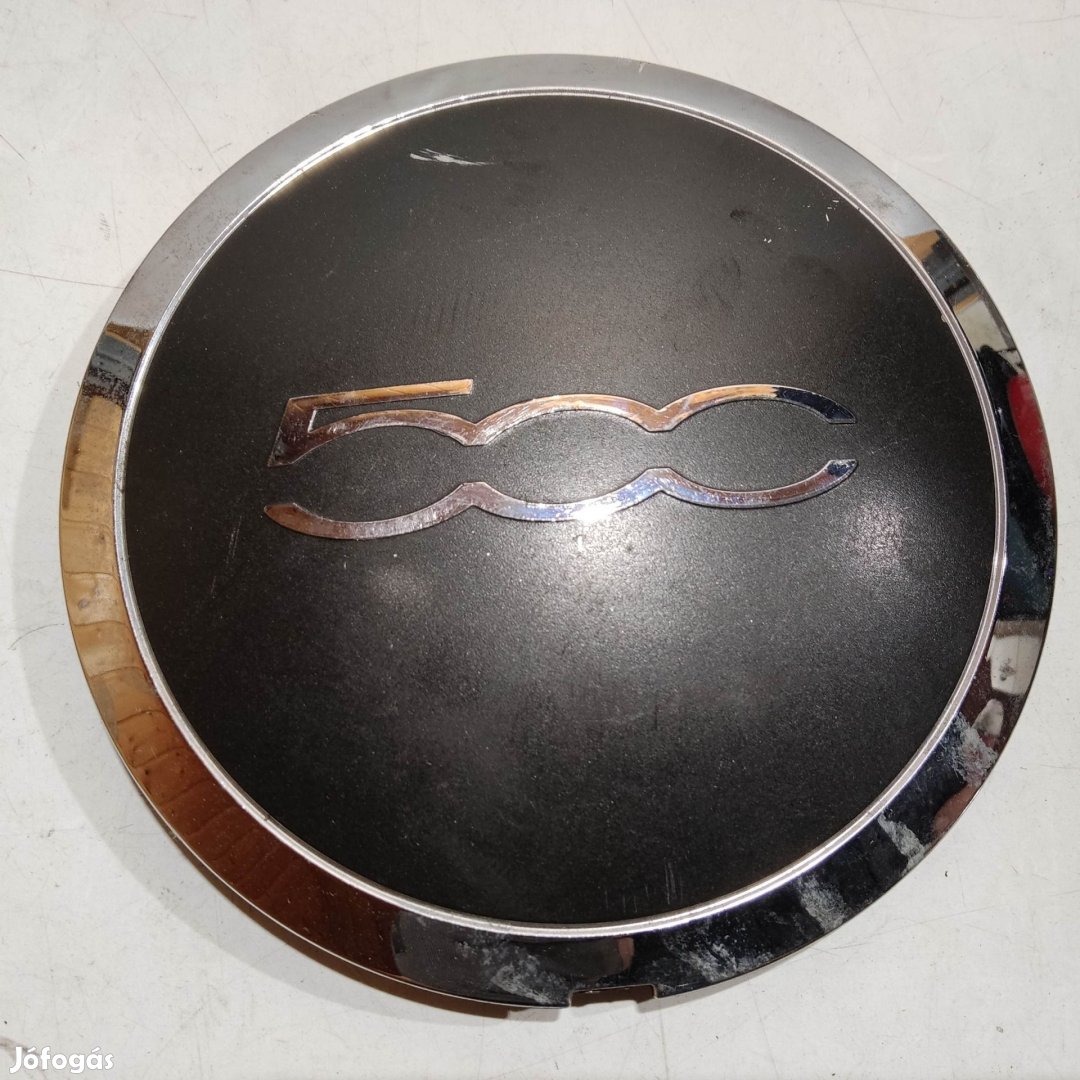 204433 Fiat 500 2007- felni közép kupak, a képen látható állapotban