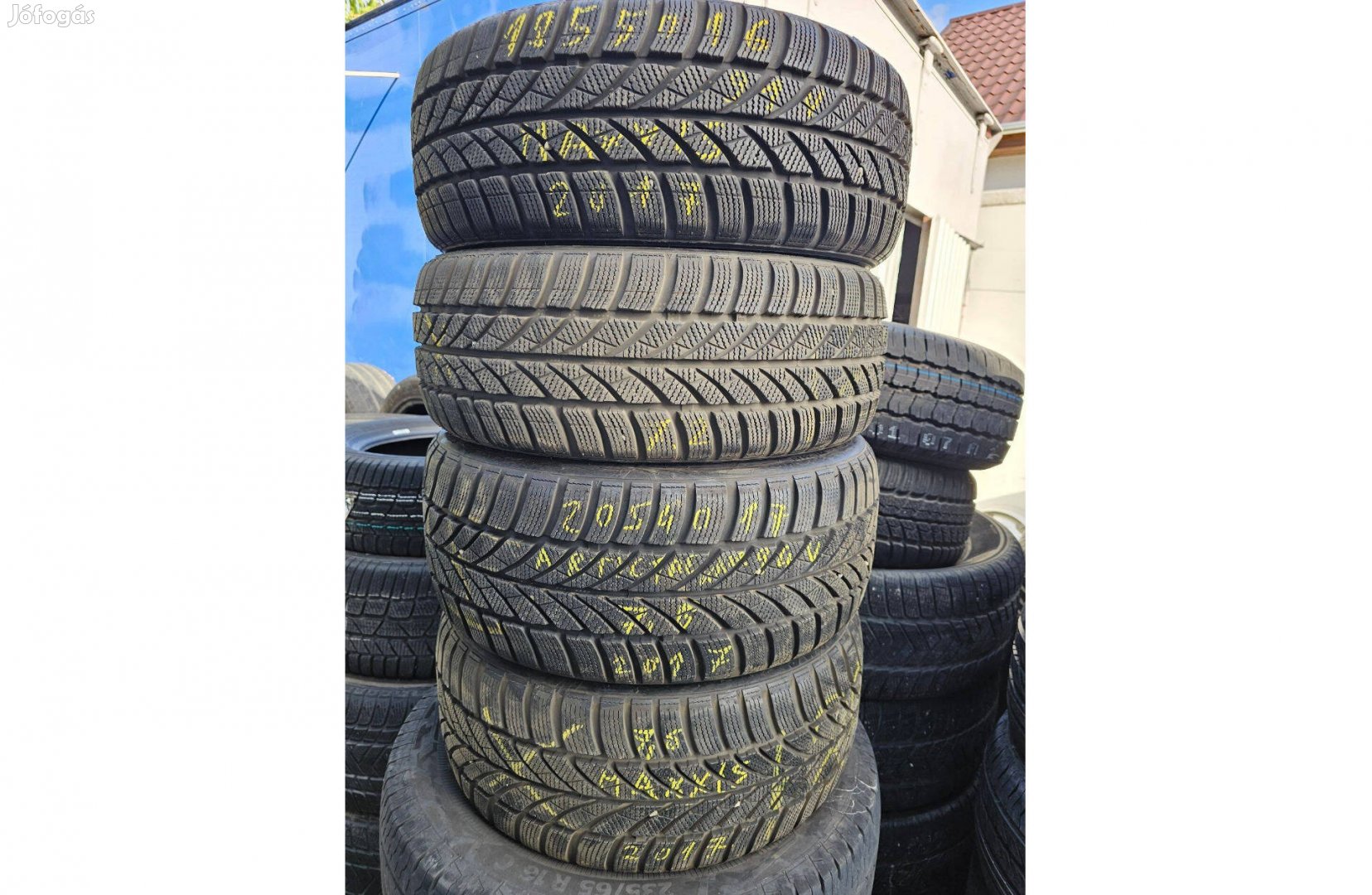 205/40R17 Maxxis 94V Smatr eleje 185/50R16 Újszerű Téli Gumi