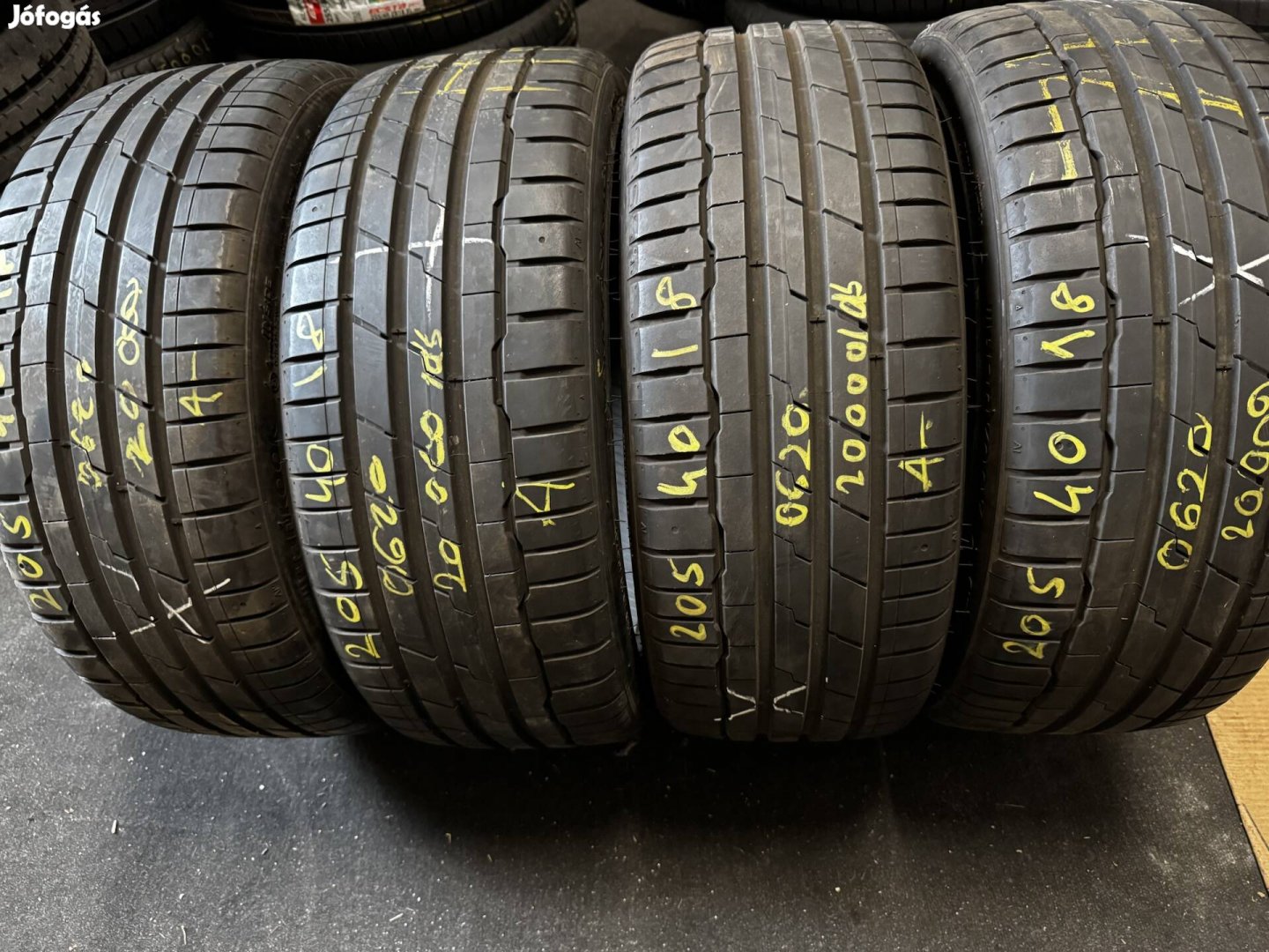 205/40ZR18 86Y Hankook. Evo3 Dot:0620