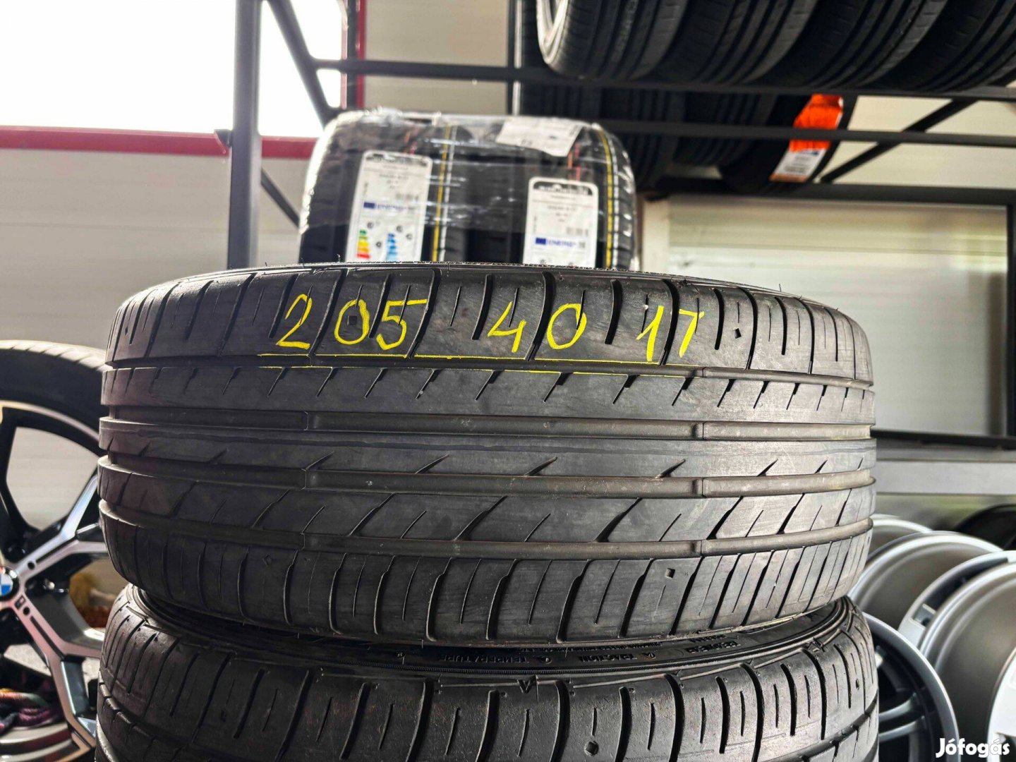 205/40 r17 Falken 6mm nyárigumi 4db eladó 205/40r17 garnitúra
