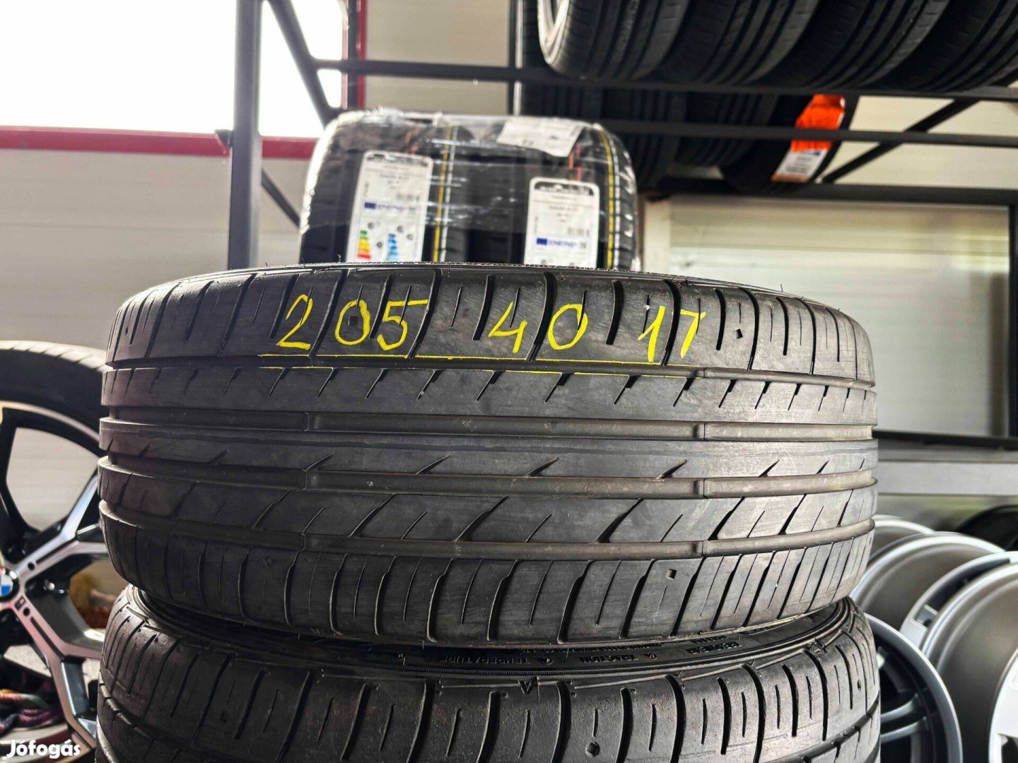 205/40 r17 Falken 6mm nyárigumi 4db eladó 205/40r17 garnitúra