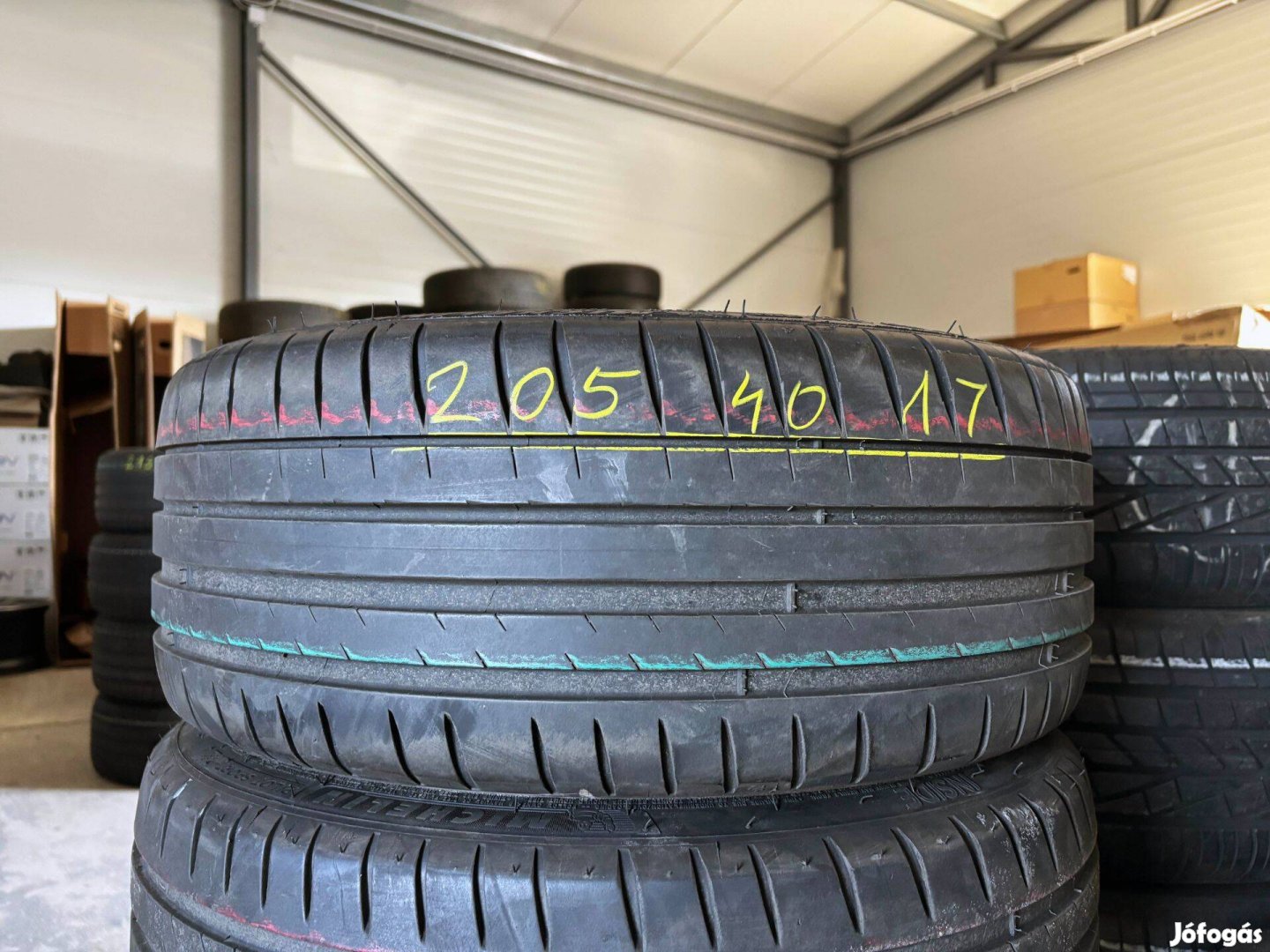 205/40 r17 Michelin 2021 nyárigumi 4db eladó 205/40r17 garnitúra