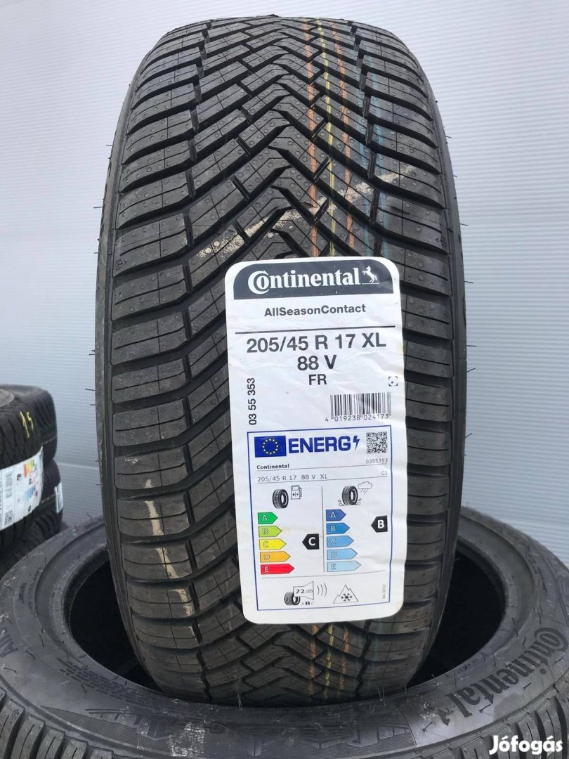 205/45R17 205/45 R17 új Continental négyévszakos gumi Dot21