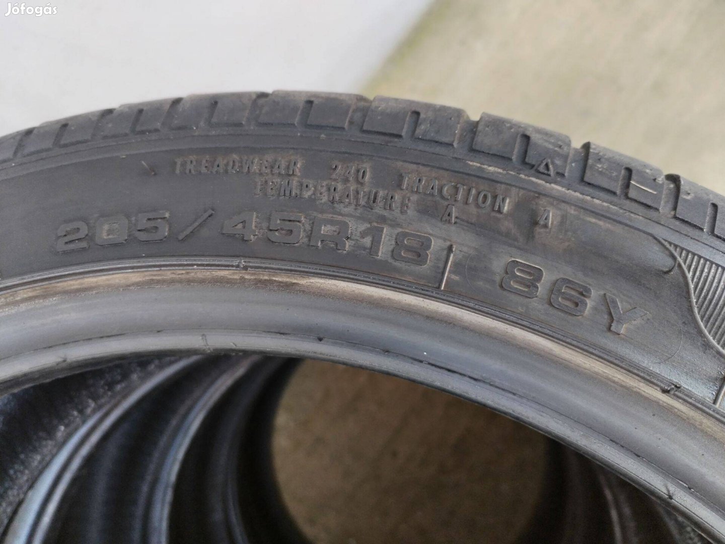 205 45 18 goodyear RSC 205/45 R 18 nyári gumi garnitura