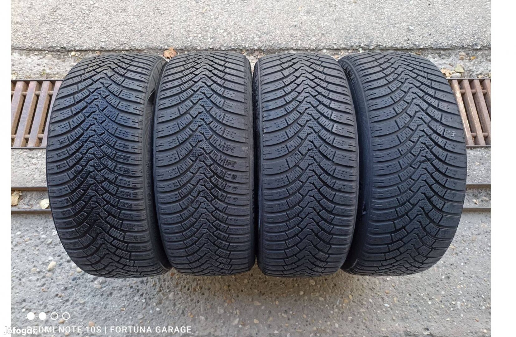 205/45 R17" Falken Eurowinter használt téli garnitúra