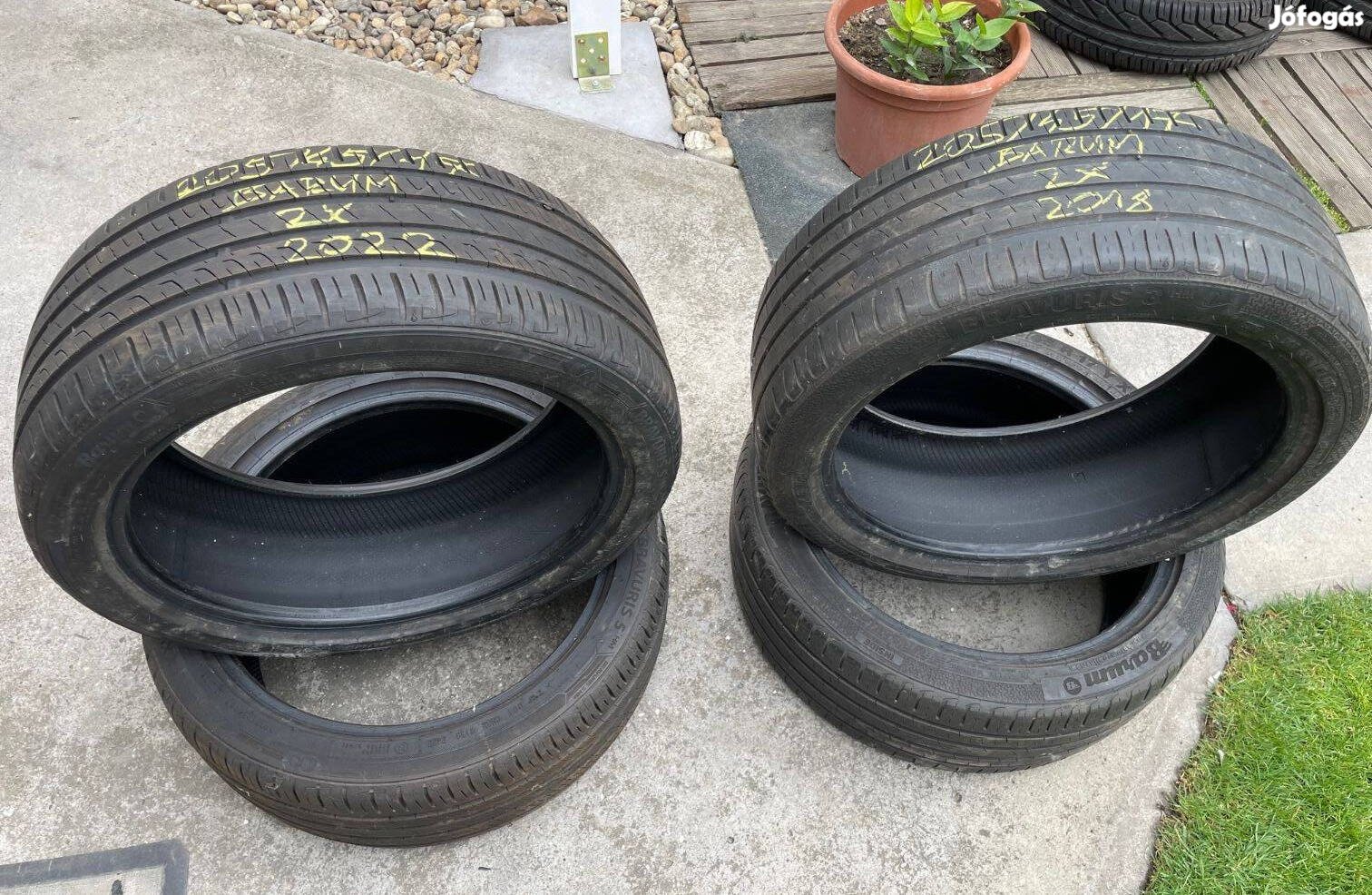 205/45 R17 méretű nyári gumiszett olcsón