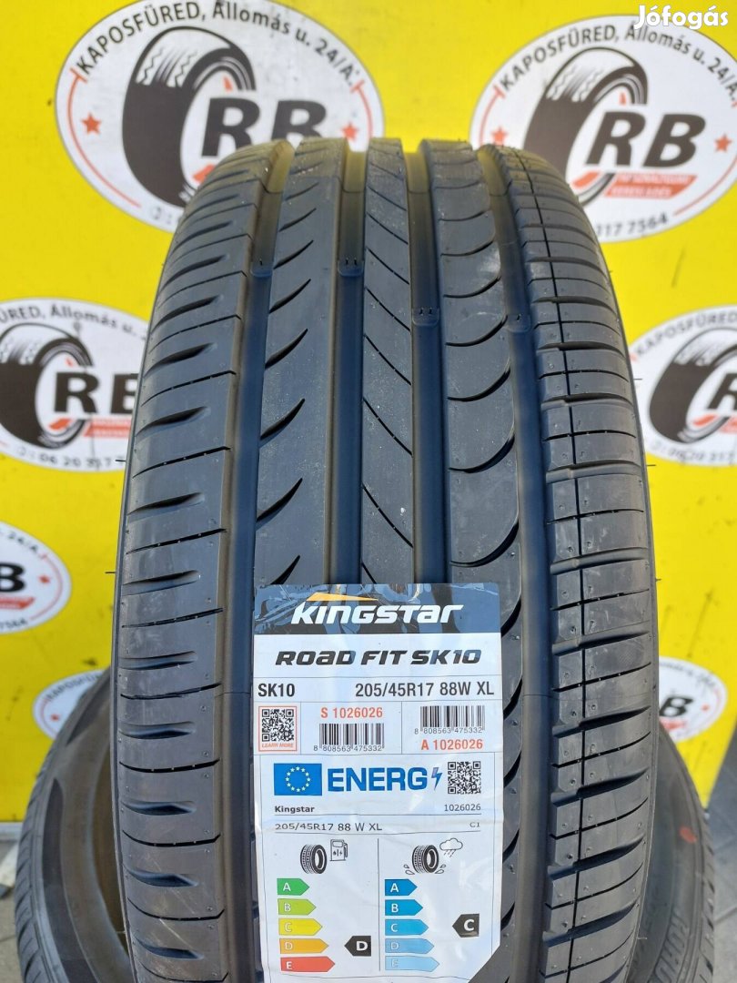 205/45 r17 Kingstar Új nyárigumi