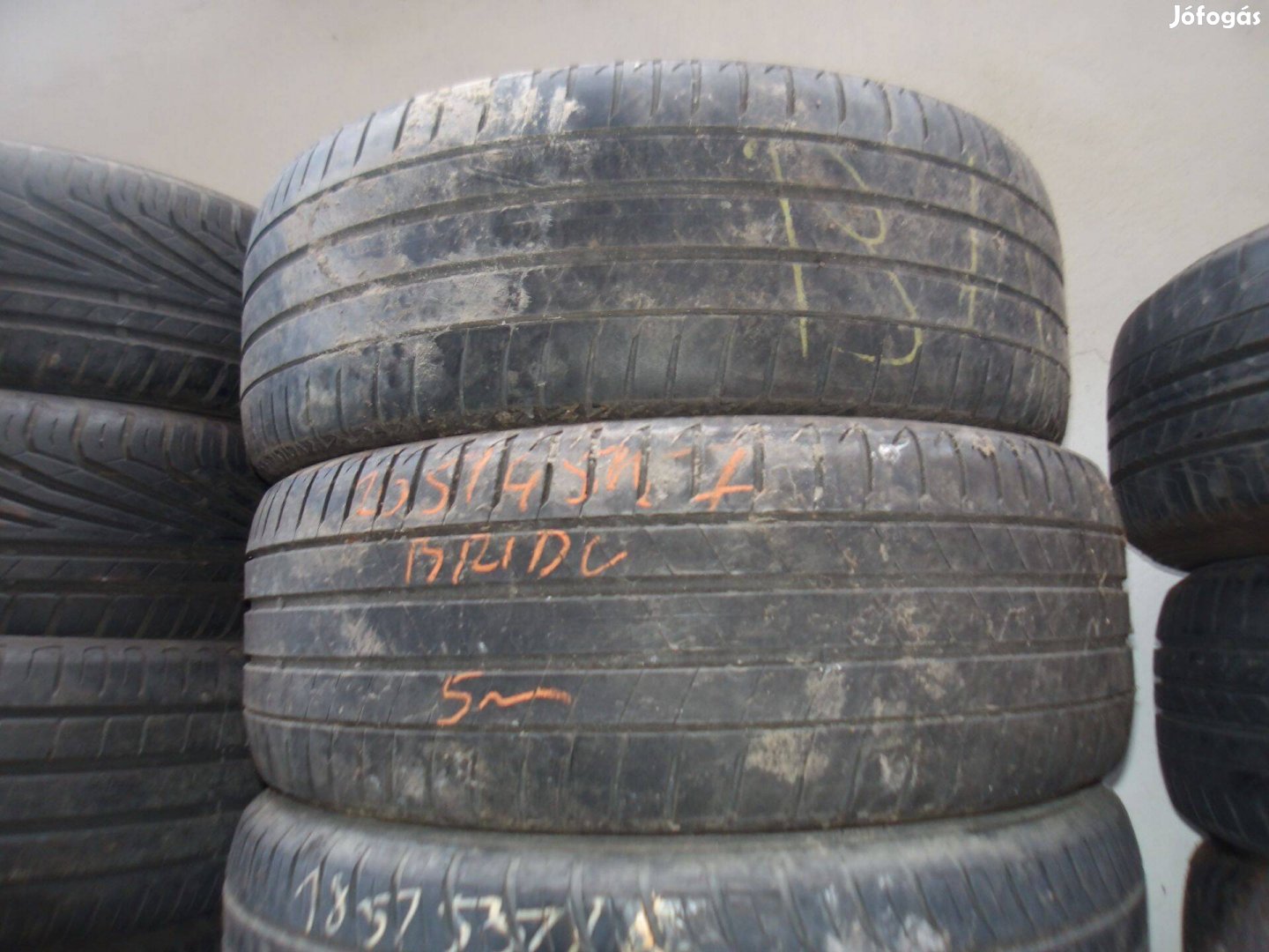 205/45r17 Bridgestone nyári gumi ajándék szereléssel