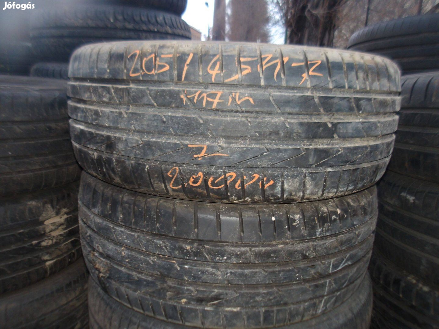 205/45r17 Hankook nyári gumi ajándék szereléssel