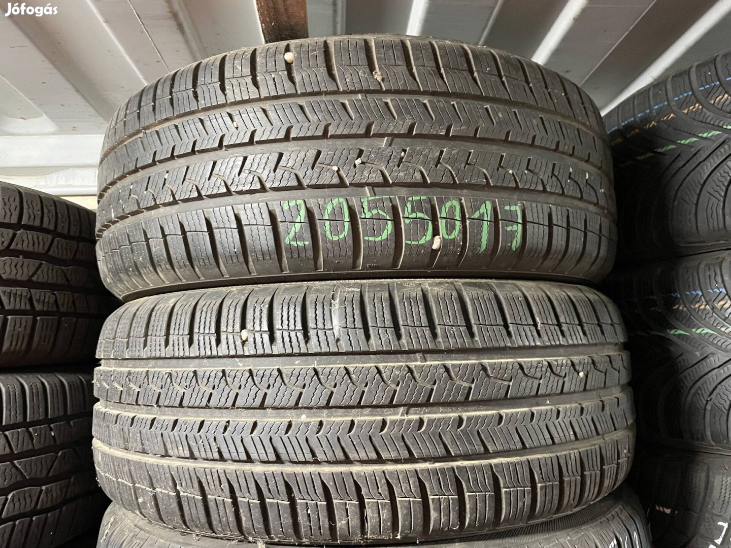 205/50R17 4 évszakos gumik 2db