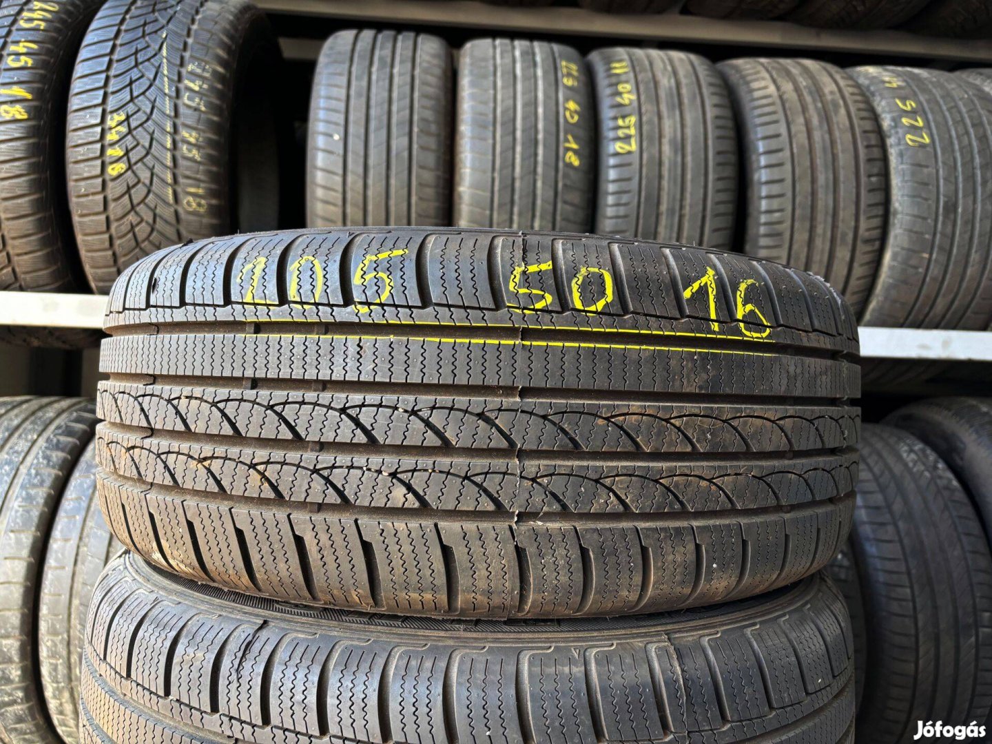 205/50 r16 téligumi 7,5mm garnitúra eladó 205/50r16 4db