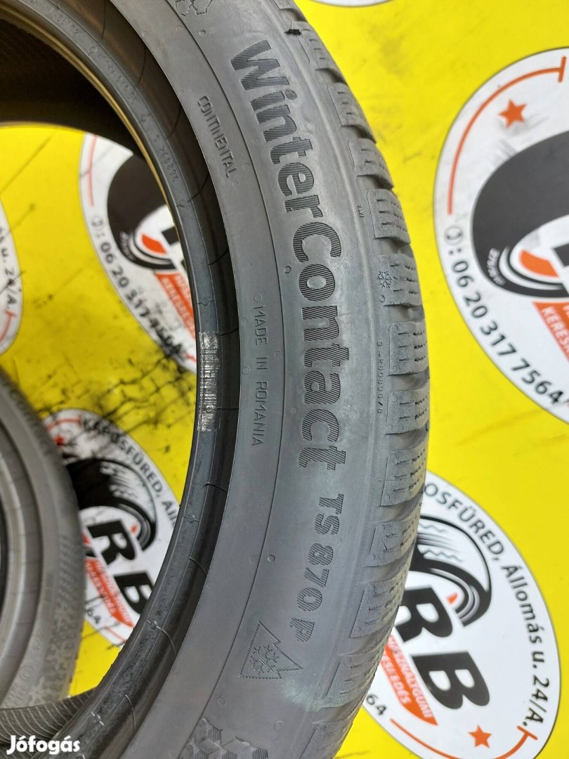 205/50 r17 Continental TS870P,,Évjárat:2022,,7.5mm