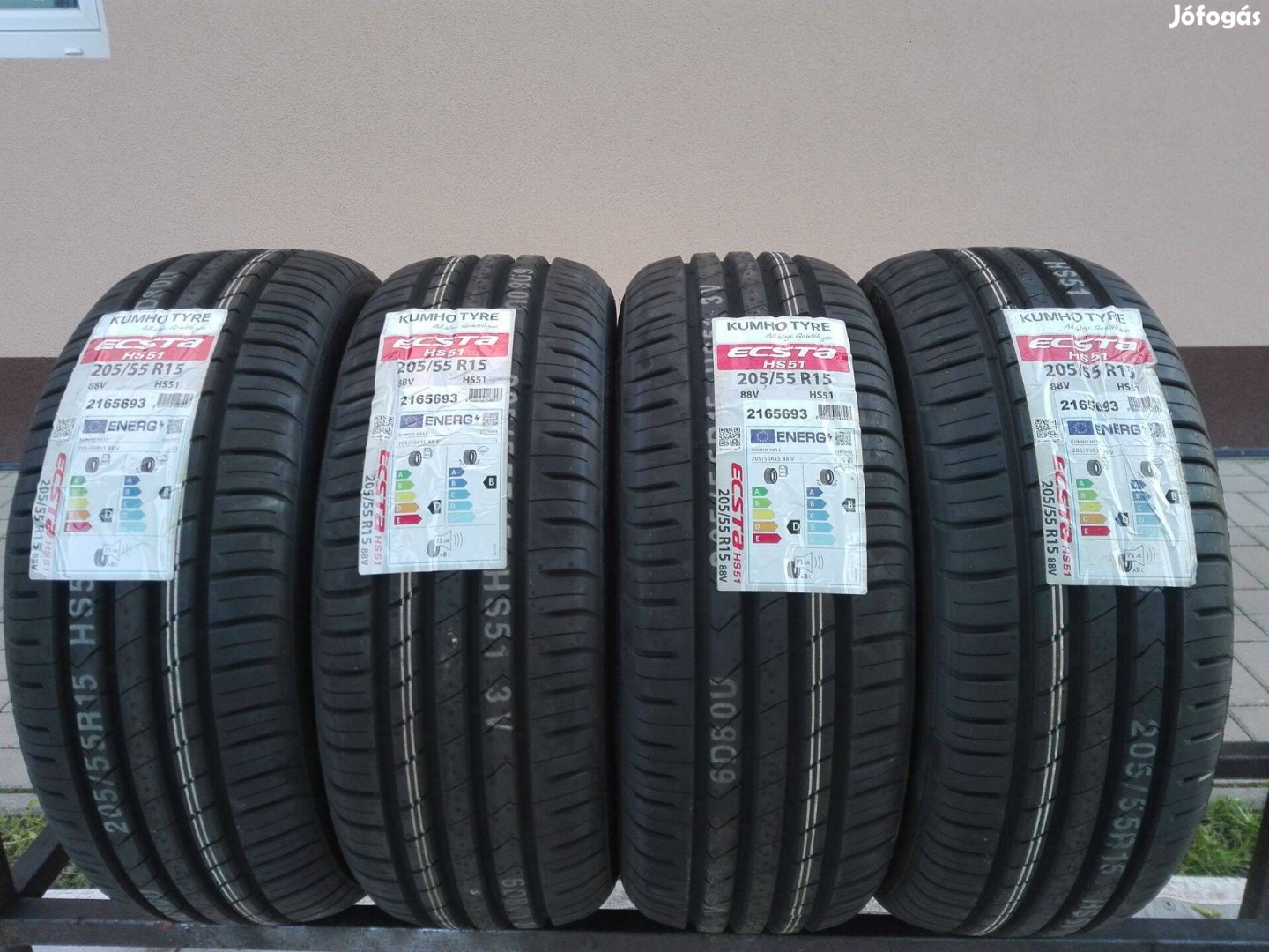 205/55R15 Új Kumho nyári gumi garnitúra 205/55 r15