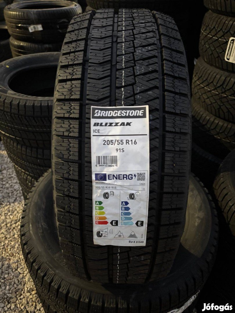 205/55R16 205/55 R16 új Bridgestone téli gumi ÁR/db Dot23