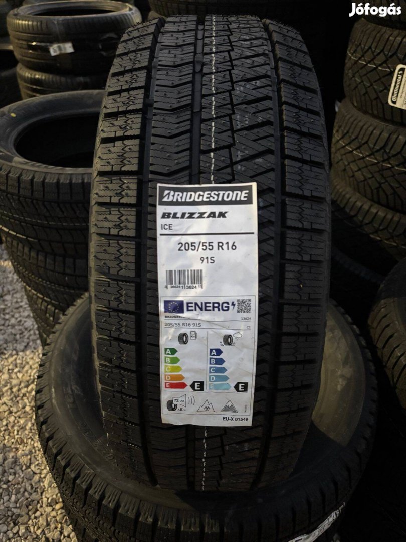 205/55R16 205/55 R16 új Bridgestone téli gumi ÁR/db Dot23